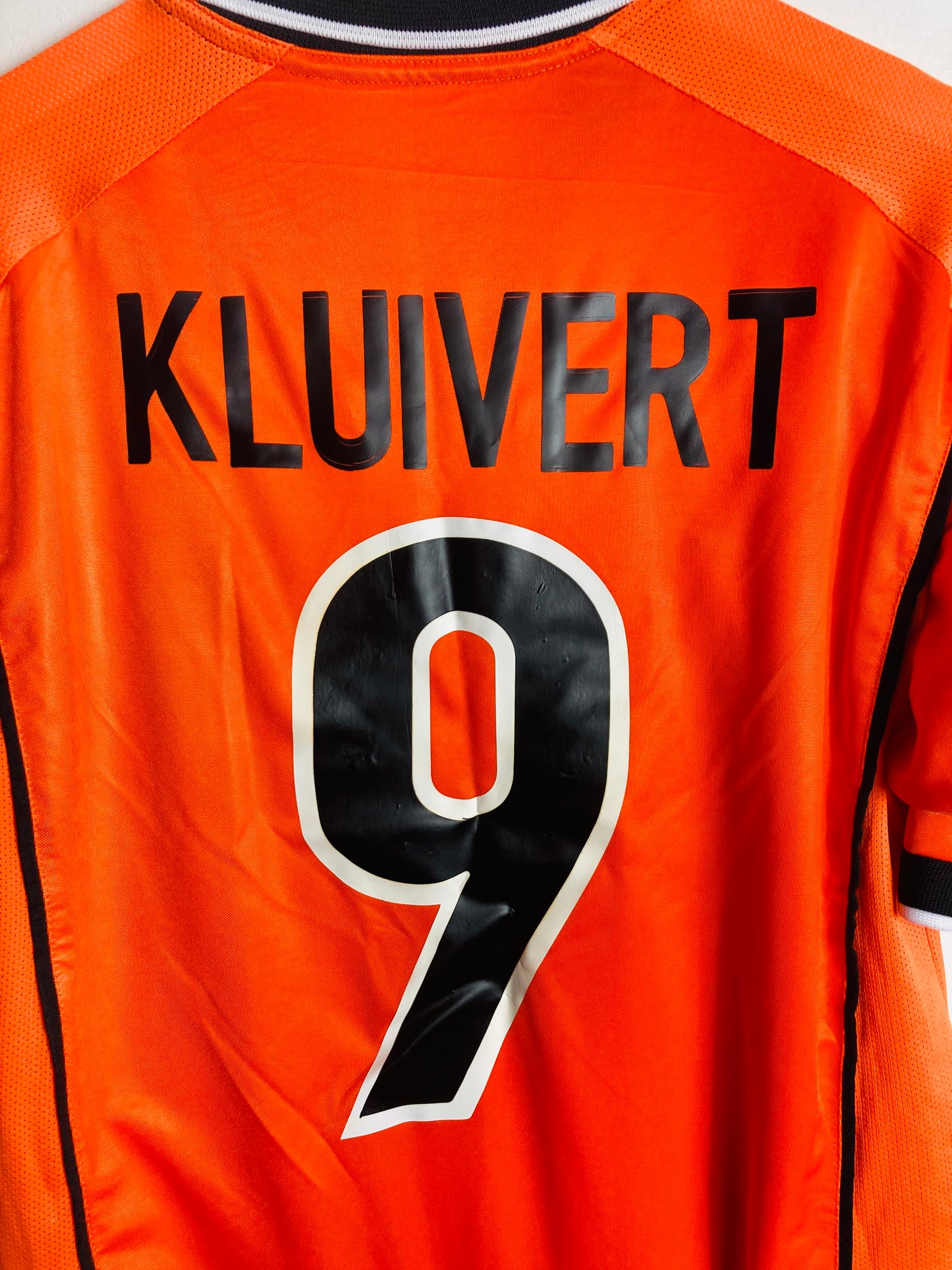 Holland Netherlands home football shirt W/C 1998 Kluivert small