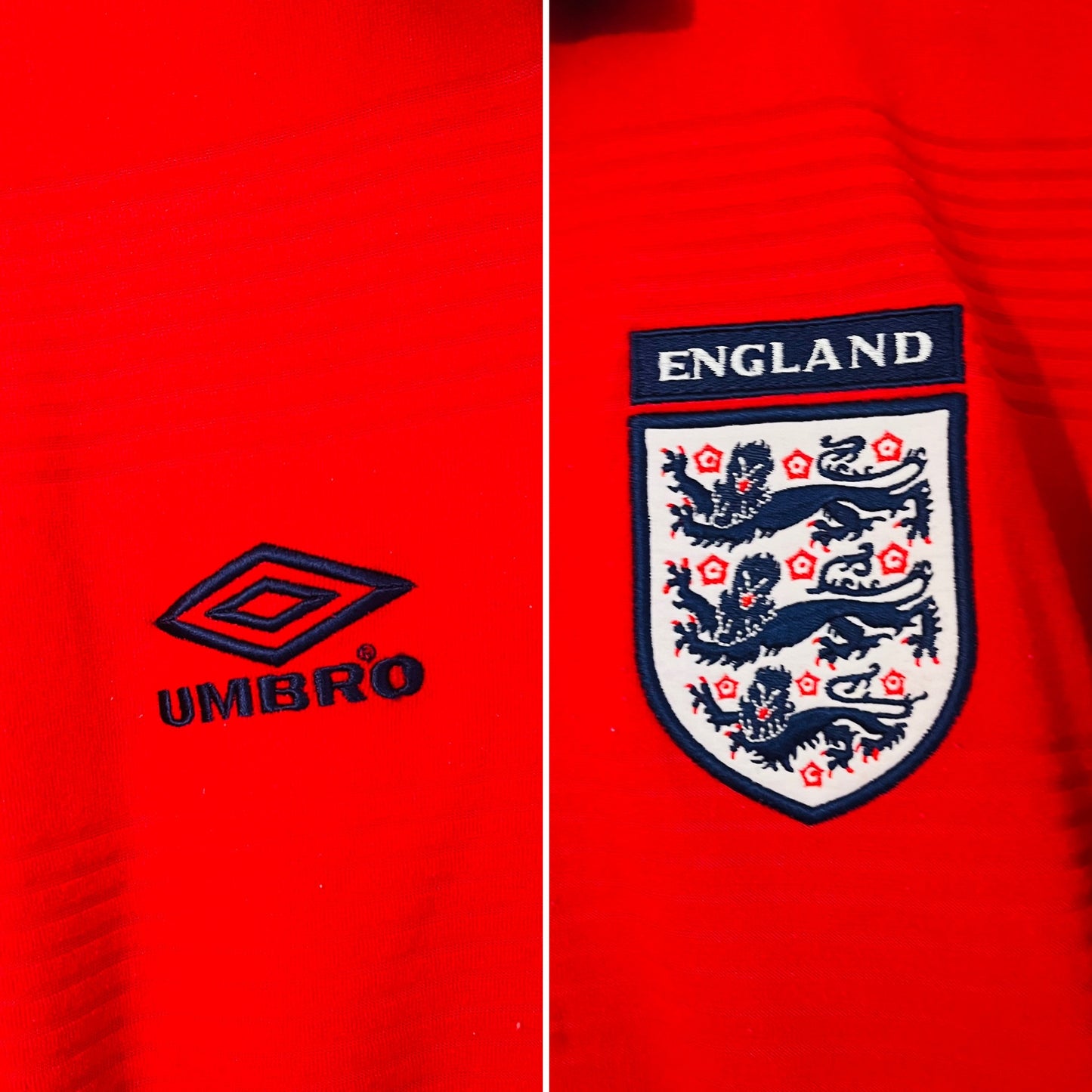 England away football shirt     Euro 2000 Beckham Large