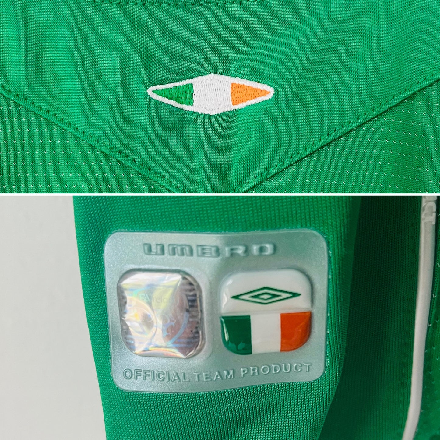 Republic of Ireland home football shirt 2004/06 XL