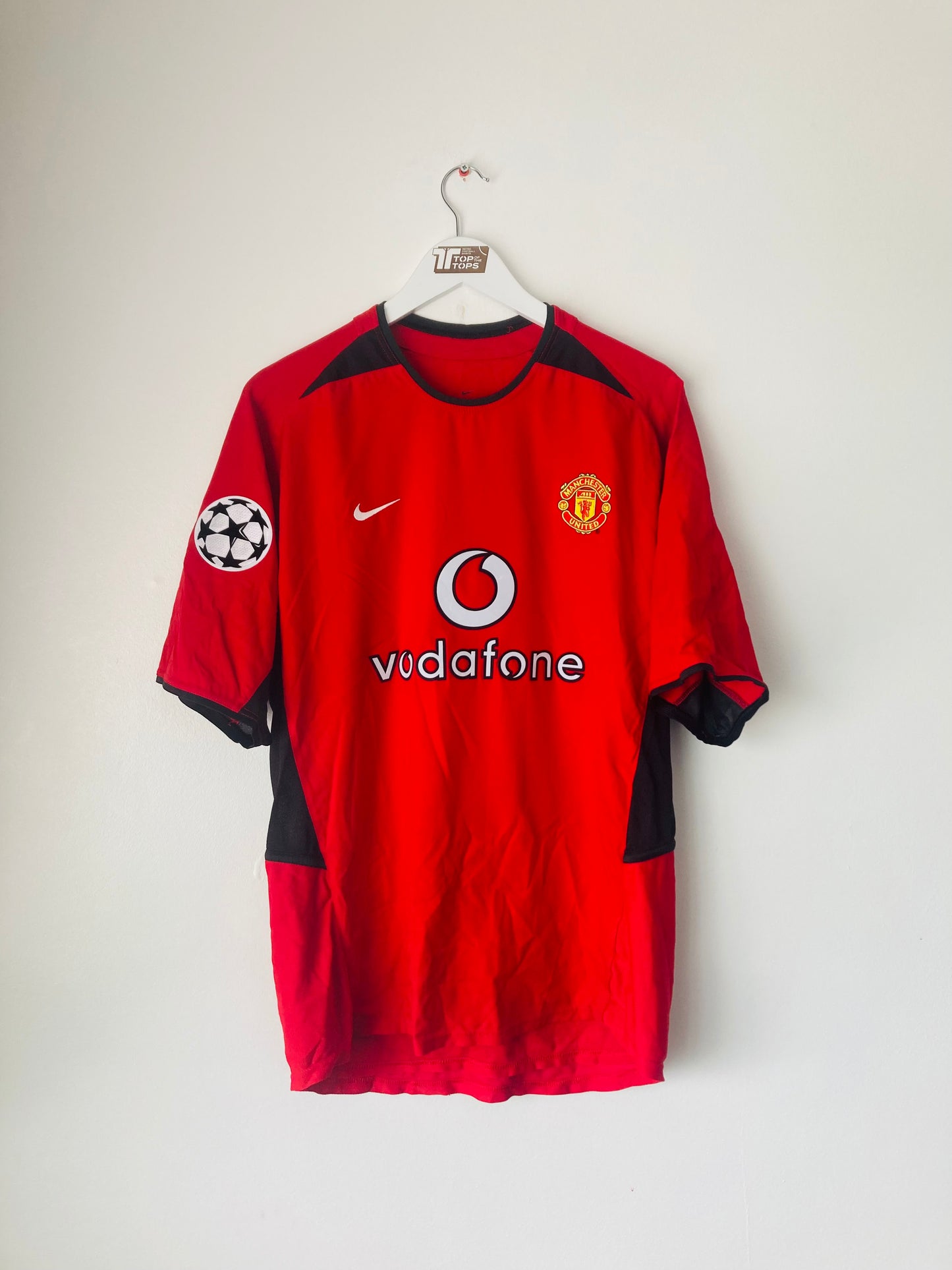 Manchester United home football shirt 2003/04 CR7 Large