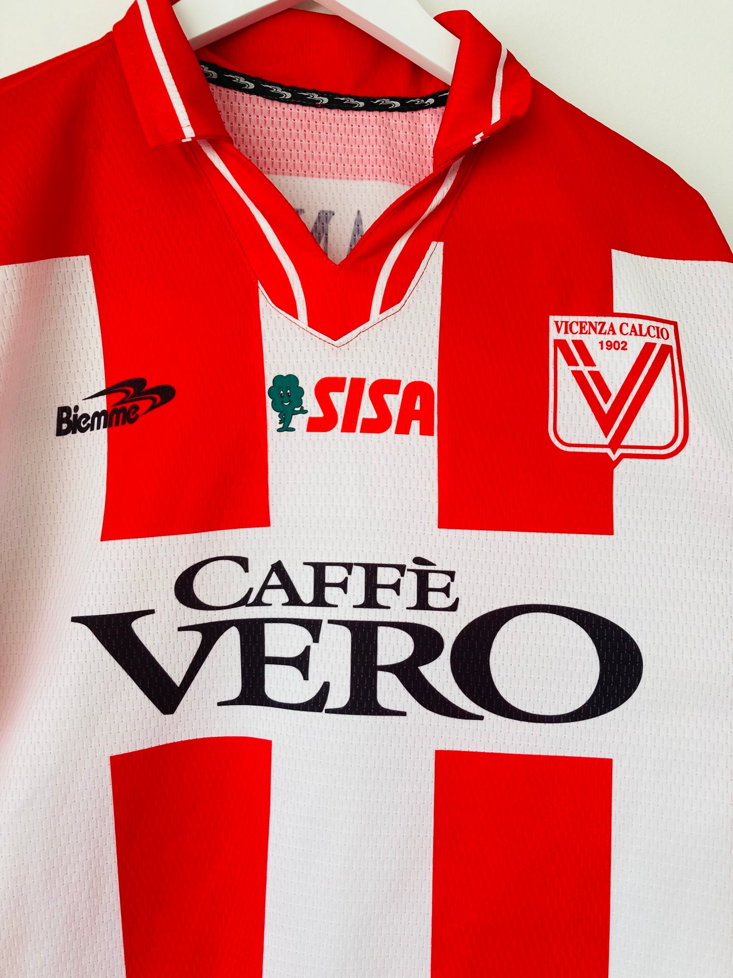 Vicenza home football shirt 2004/05 XL