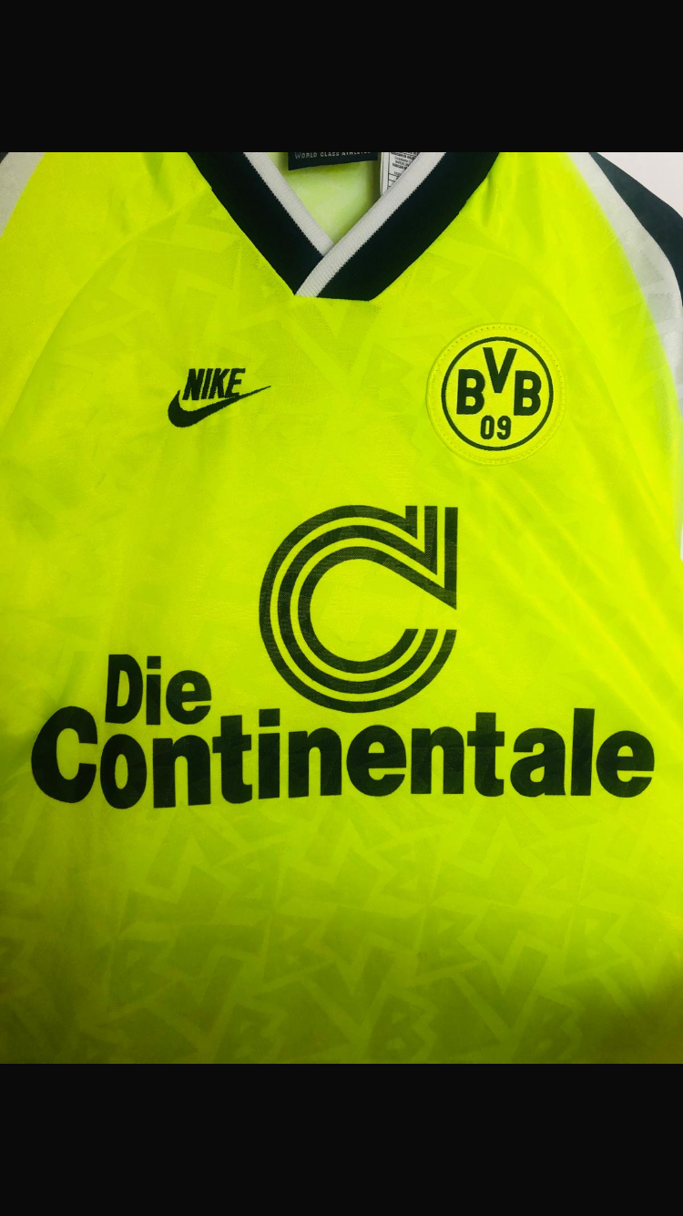 Borussia Dortmund home football shirt 1995/96
