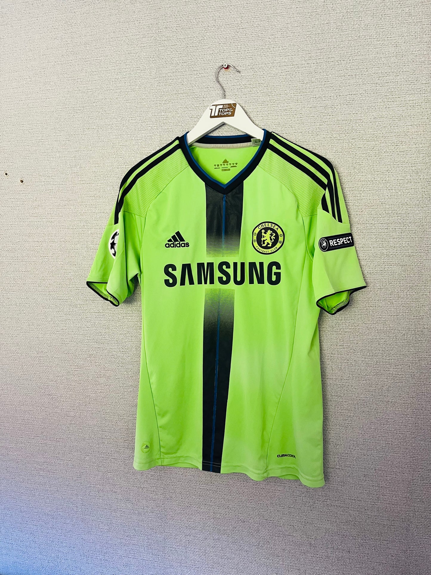 Chelsea third football shirt 2010/11 Lampard Small