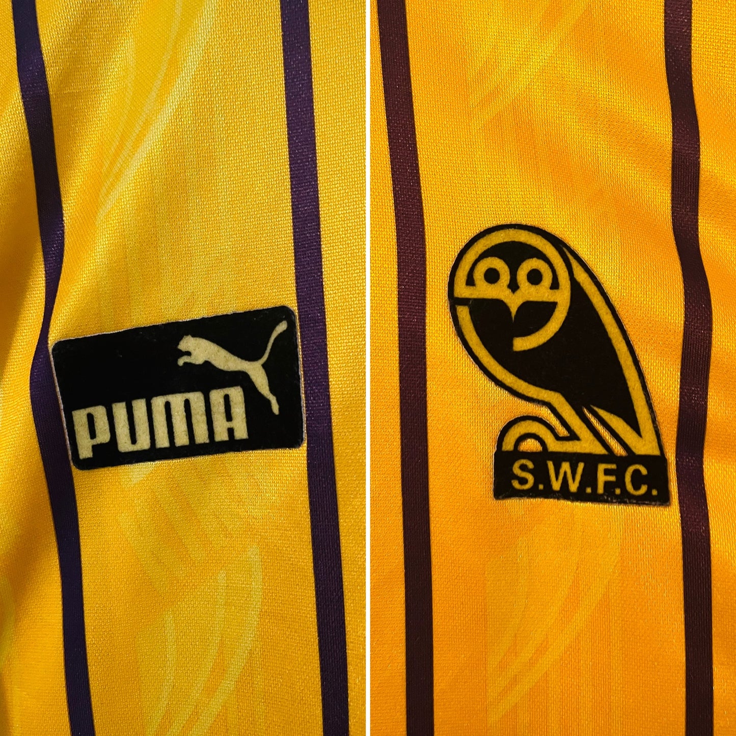 Sheffield Wednesday third football shirt 1994/95 Waddle Large