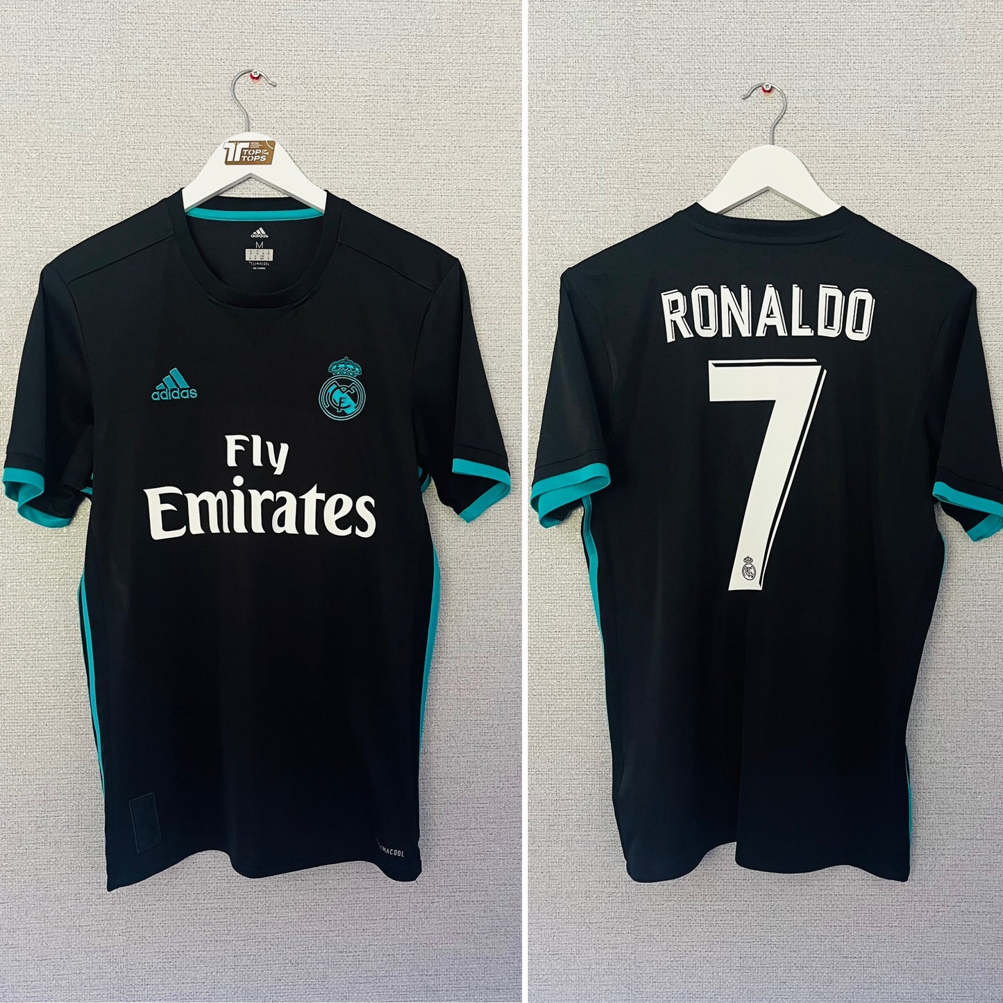 Real Madrid away football shirt 2017/18 CR7 Medium