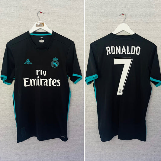 Real Madrid away football shirt 2017/18 CR7 Medium