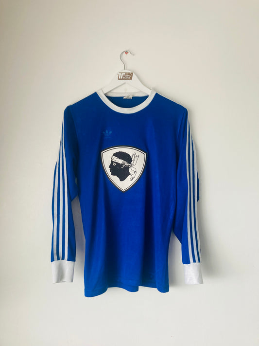 SC Bastia home football shirt 1977/78 Medium