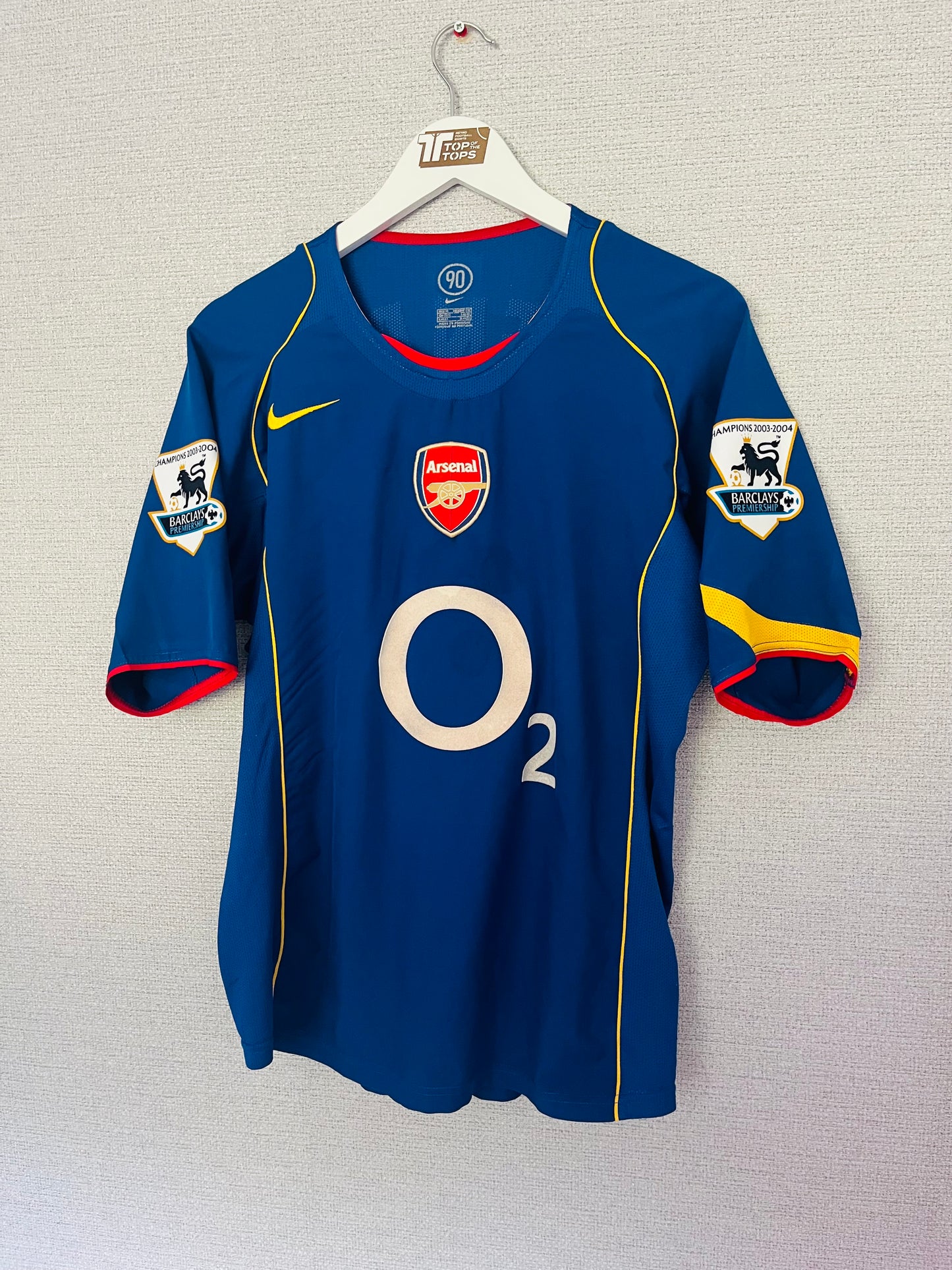 Arsenal Away Football Shirt 2004/05 Henry Medium