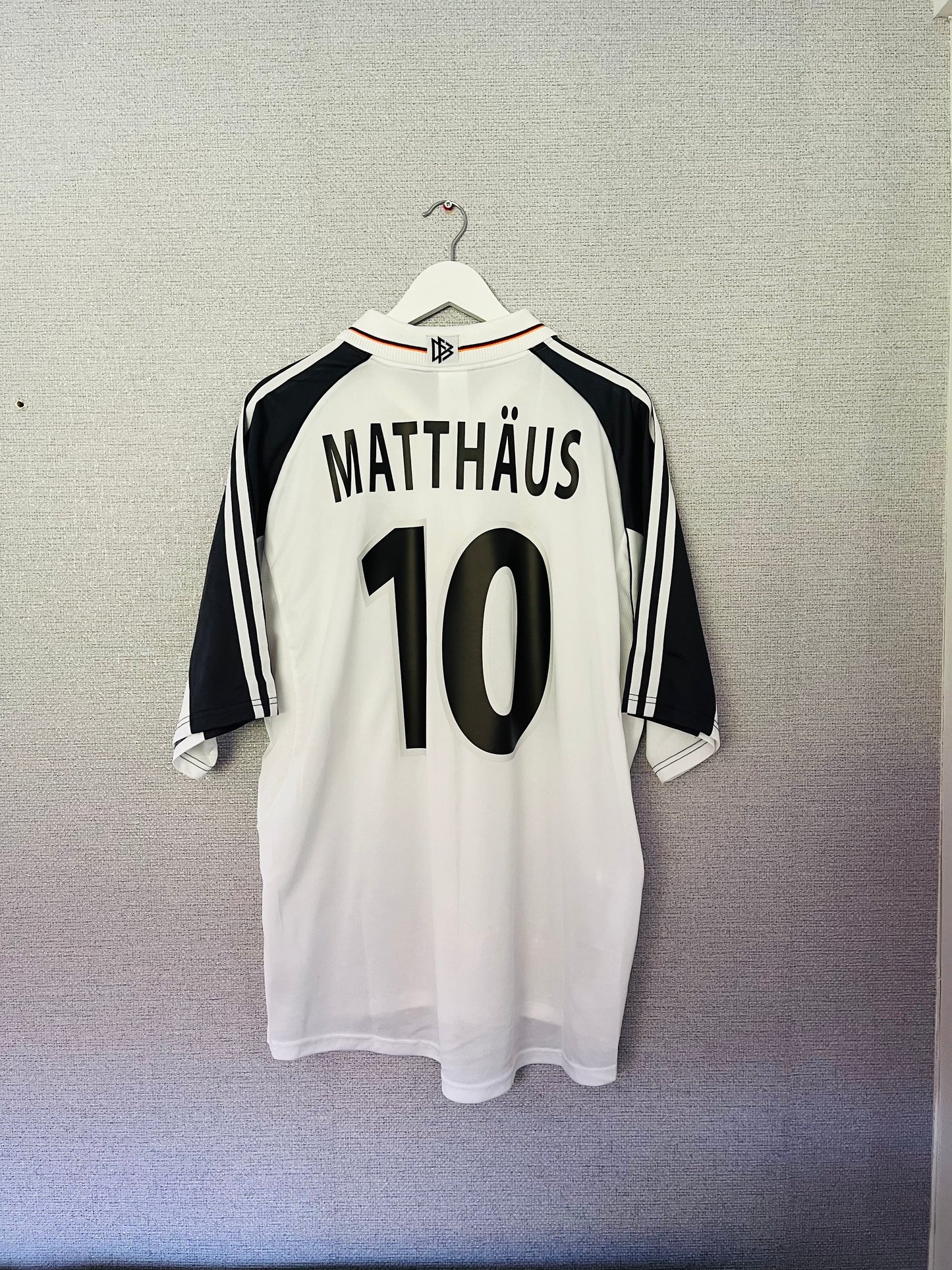 Germany home football shirt 2000/02 Matthaus XXL