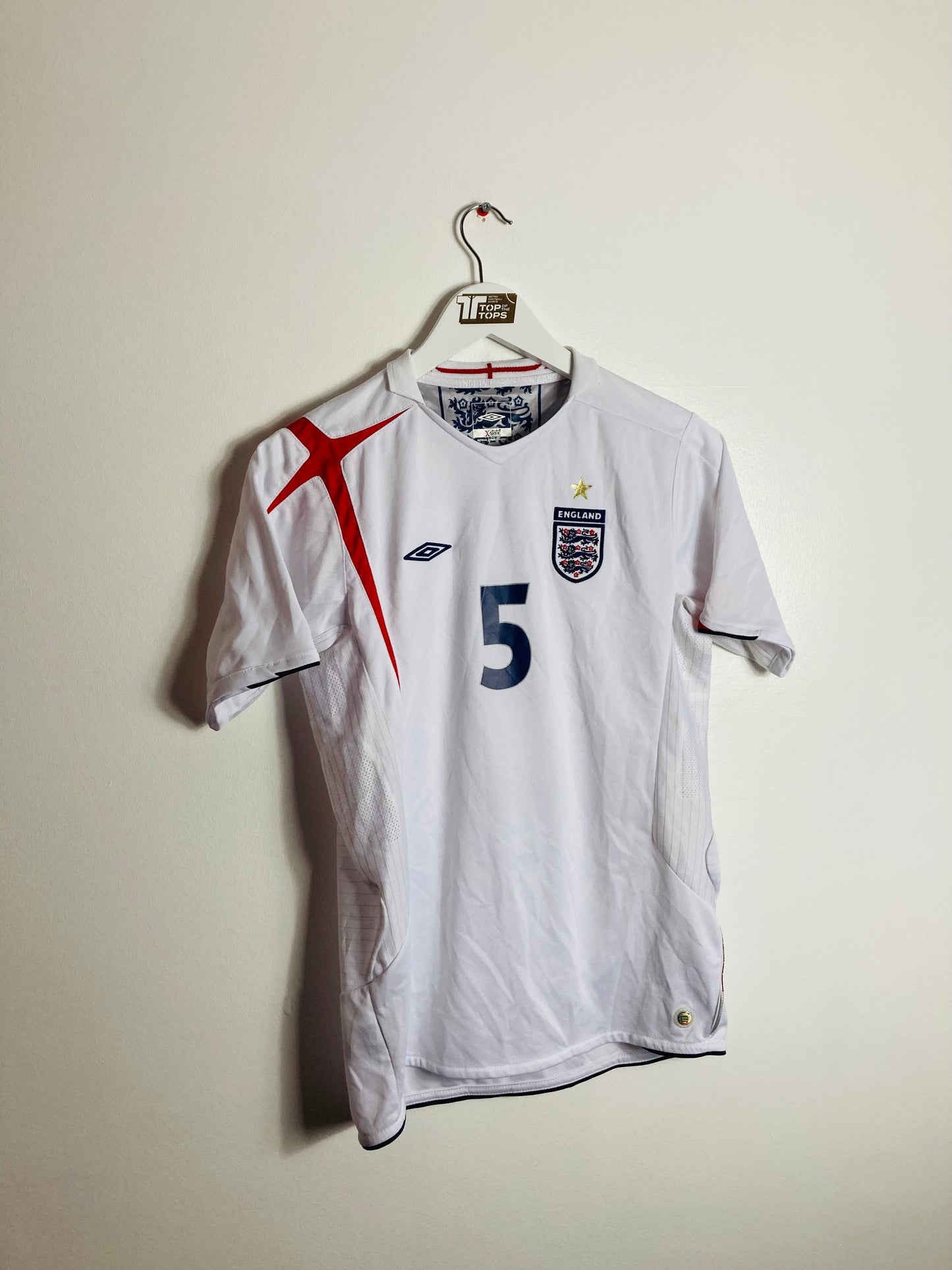 England home football shirt 2006 XL youths Terry