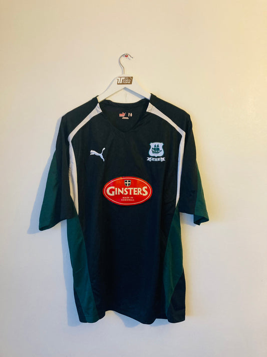 Plymouth Argyle away football shirt 2006/07 XL