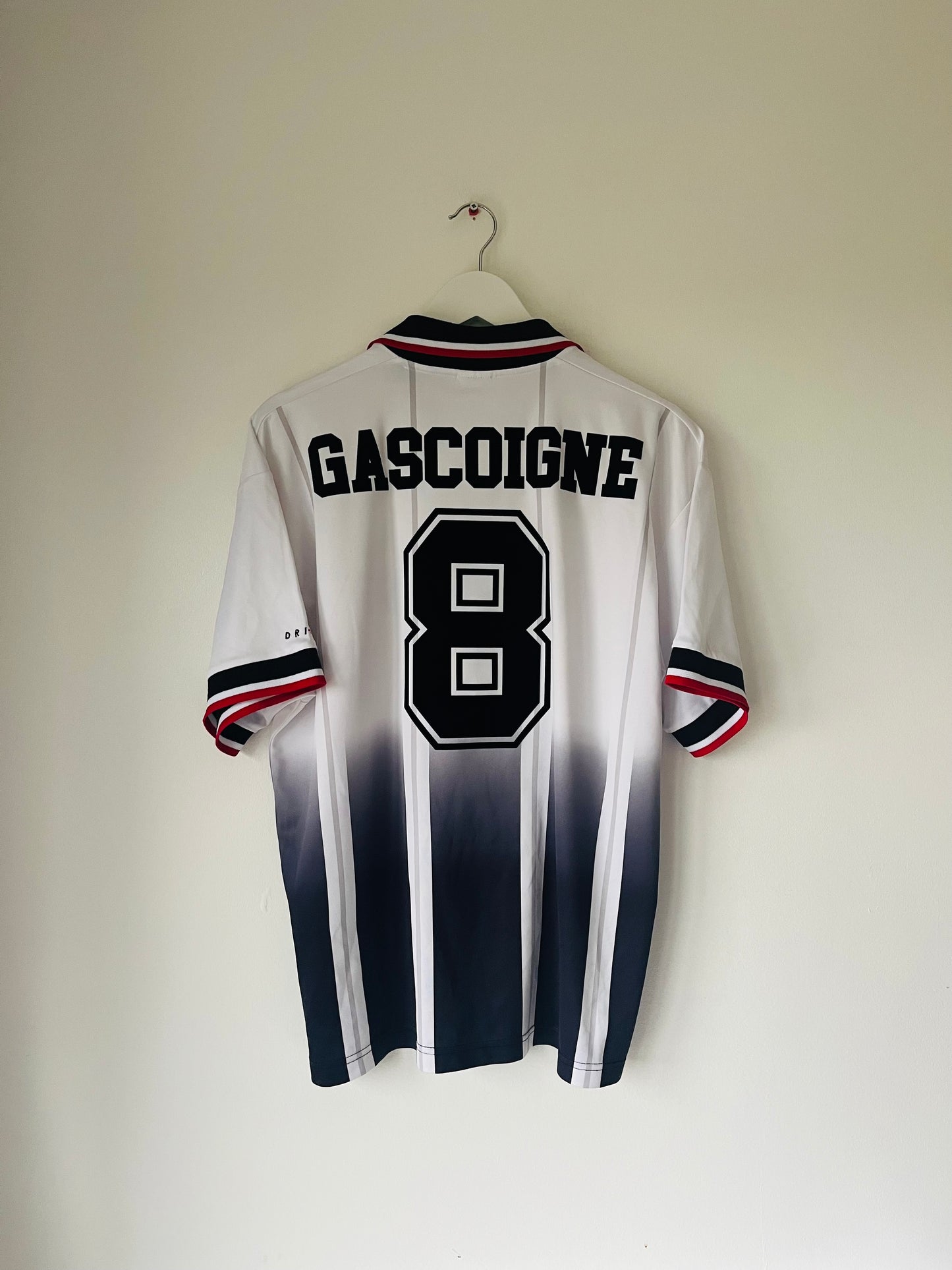 Glasgow Rangers away football shirt 1997/98 Large Gazza