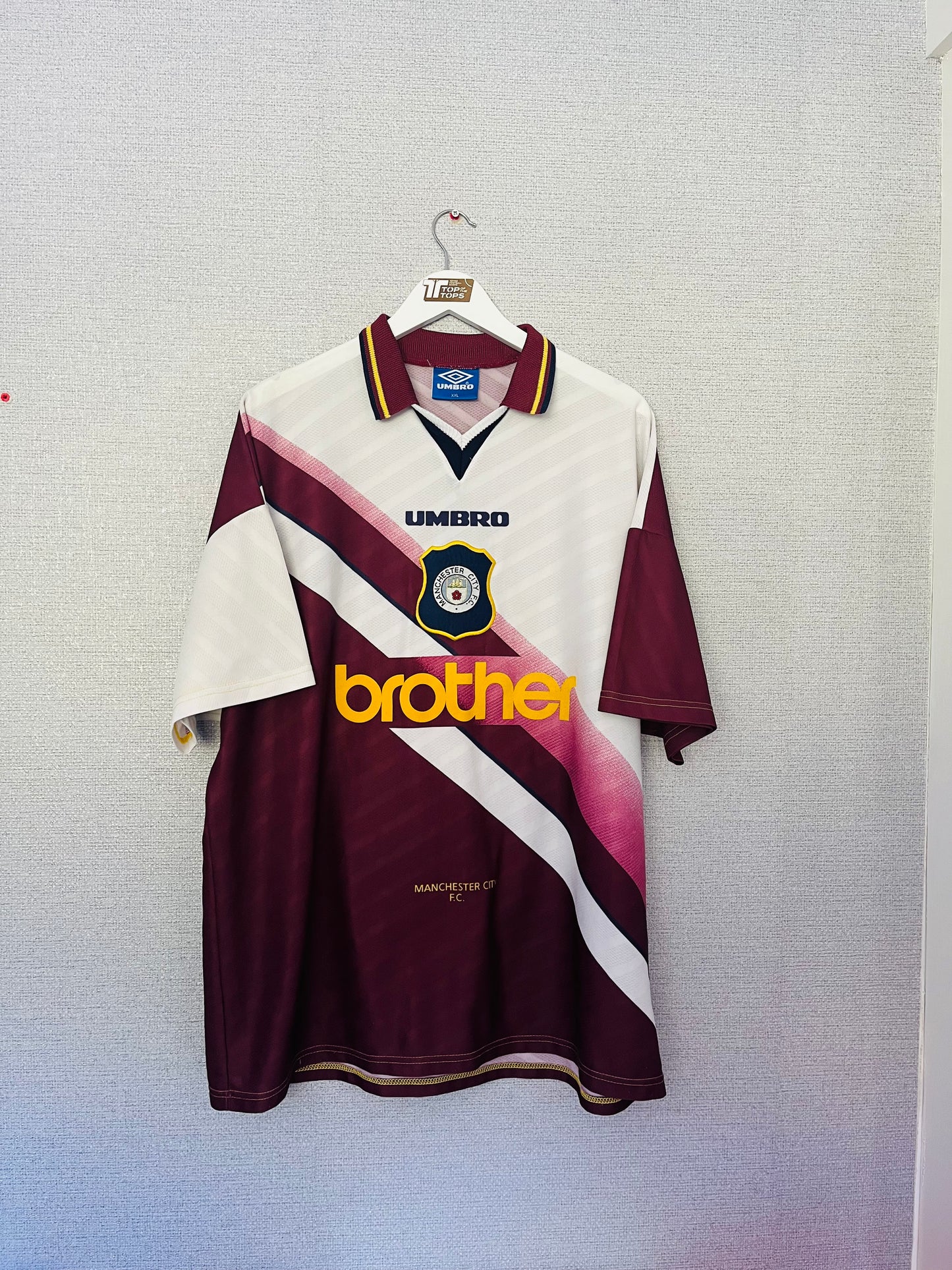 Manchester City away football shirt
1996/97 XXL