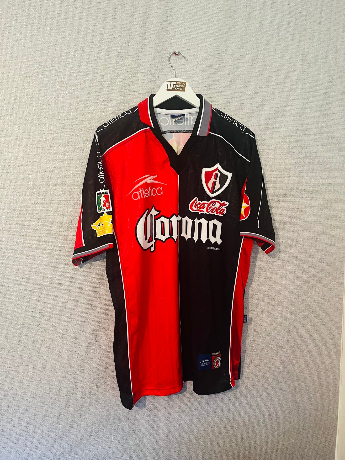 Atlas home football shirt 2000/01 Medium