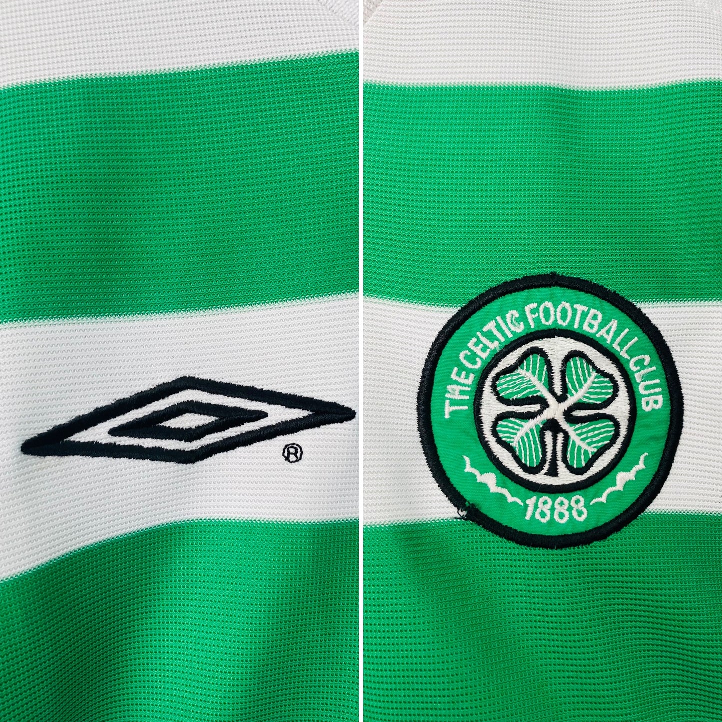 Glasgow Celtic home football shirt
2001/03 Larsson XL