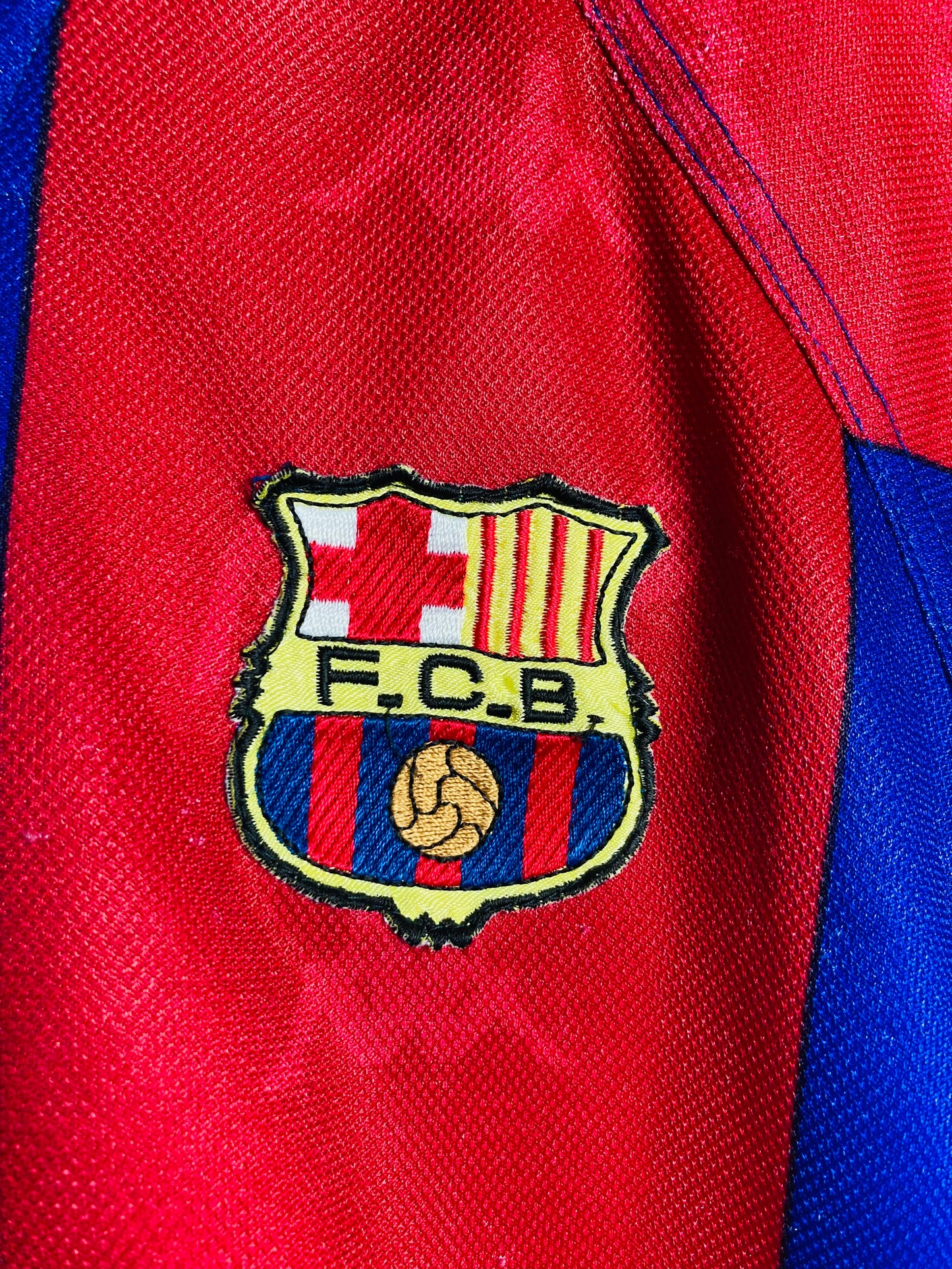 Barcelona home football shirt R9 1995/96 Medium