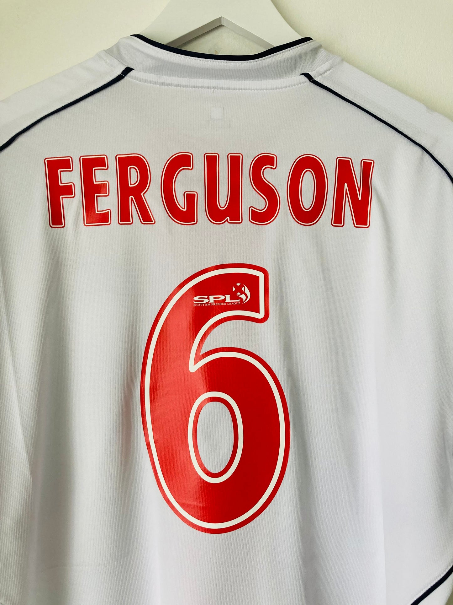 Glasgow Rangers away football shirt 2005/06 Ferguson Large