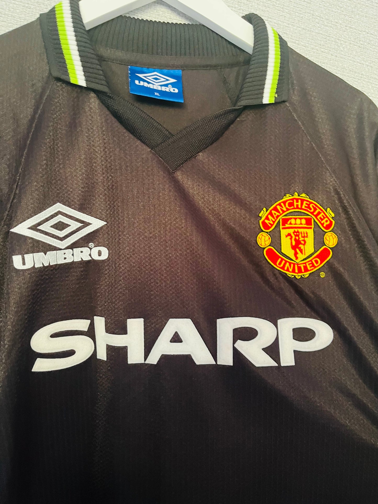 Manchester United third football shirt 1998/99 Keane XL