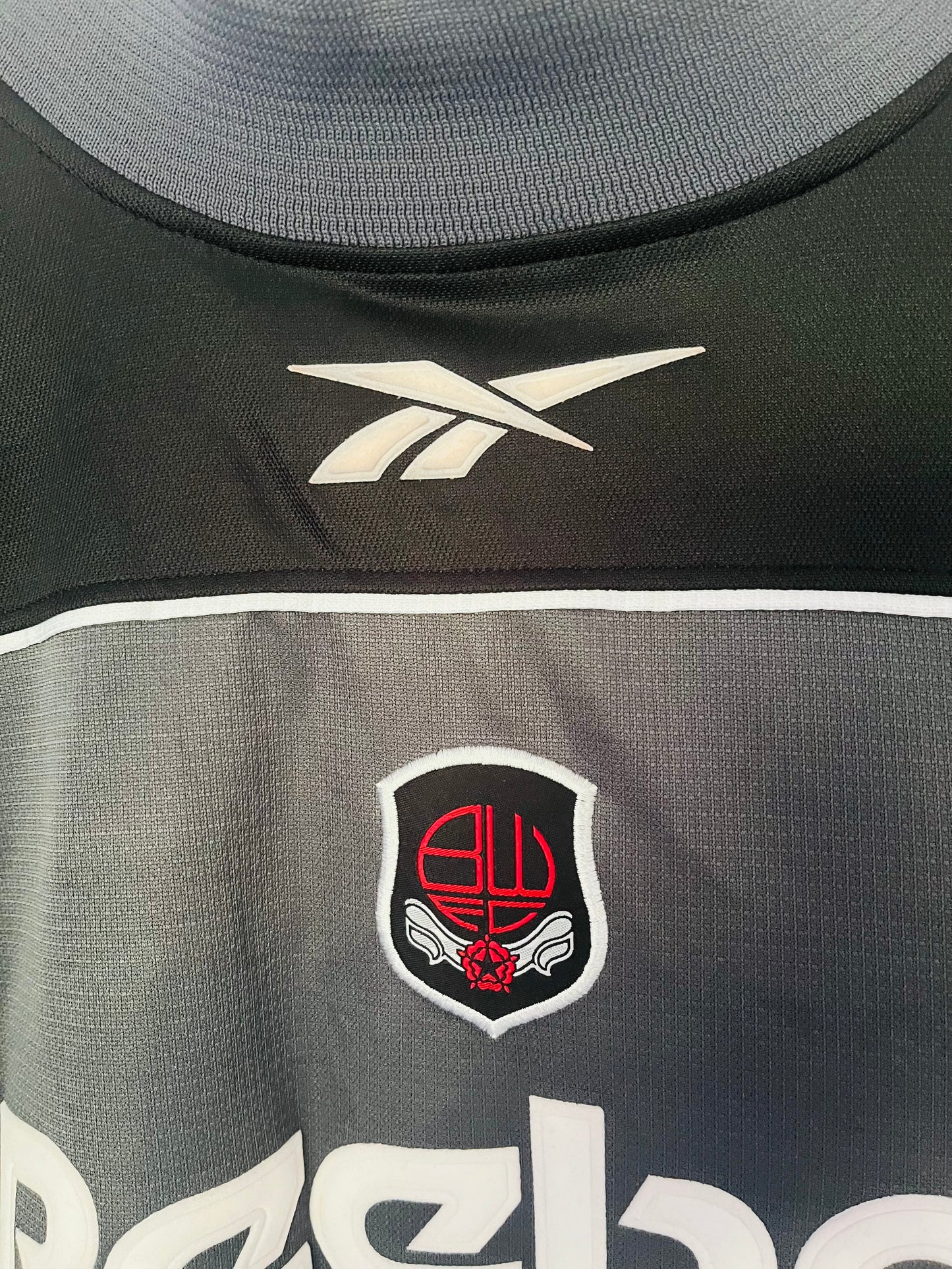 Bolton Wanderers goalkeeper football shirt 2000/01 Banks XXL