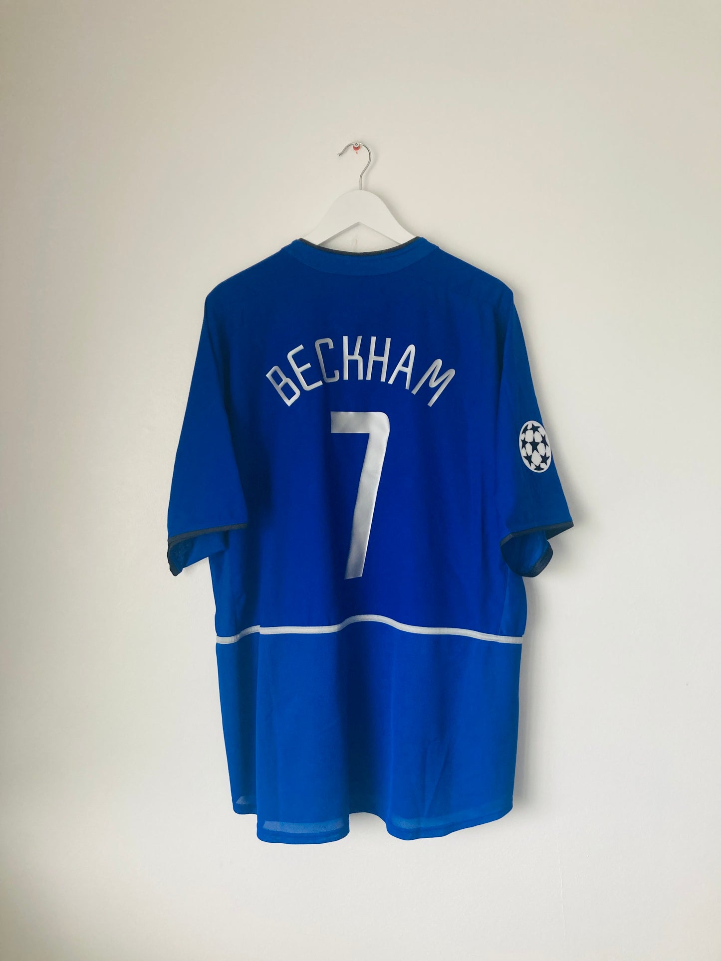 Manchester United third football shirt 2002/03 Beckham XXL