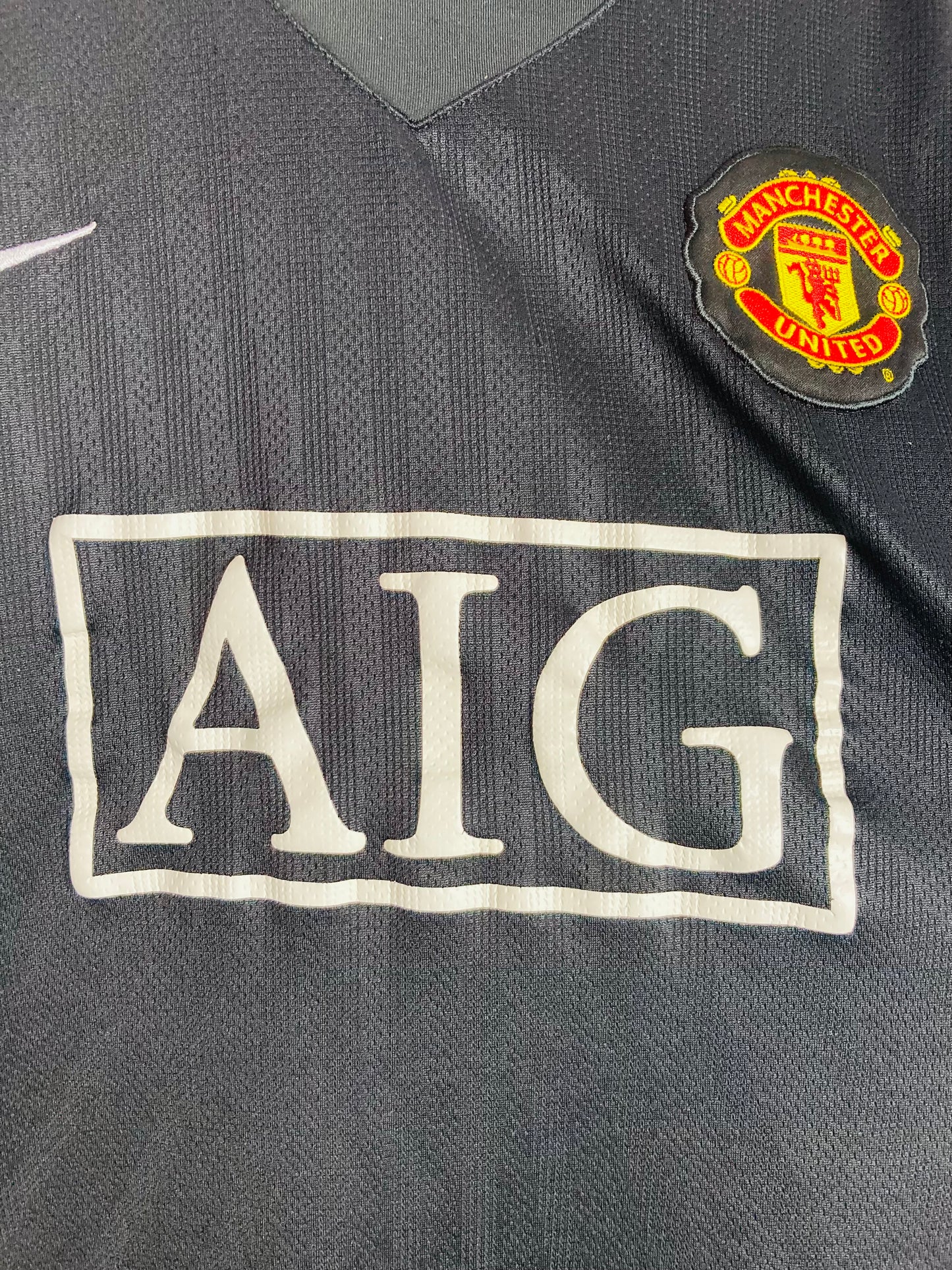 Manchester United away football shirt CR7 2007/08 XL