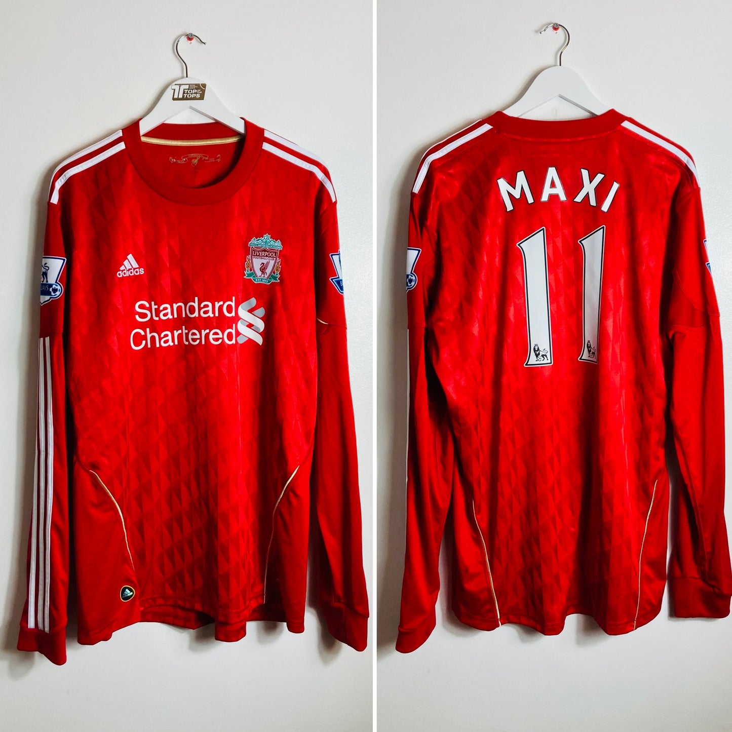 Liverpool home football shirt 2010/12 Maxi XL