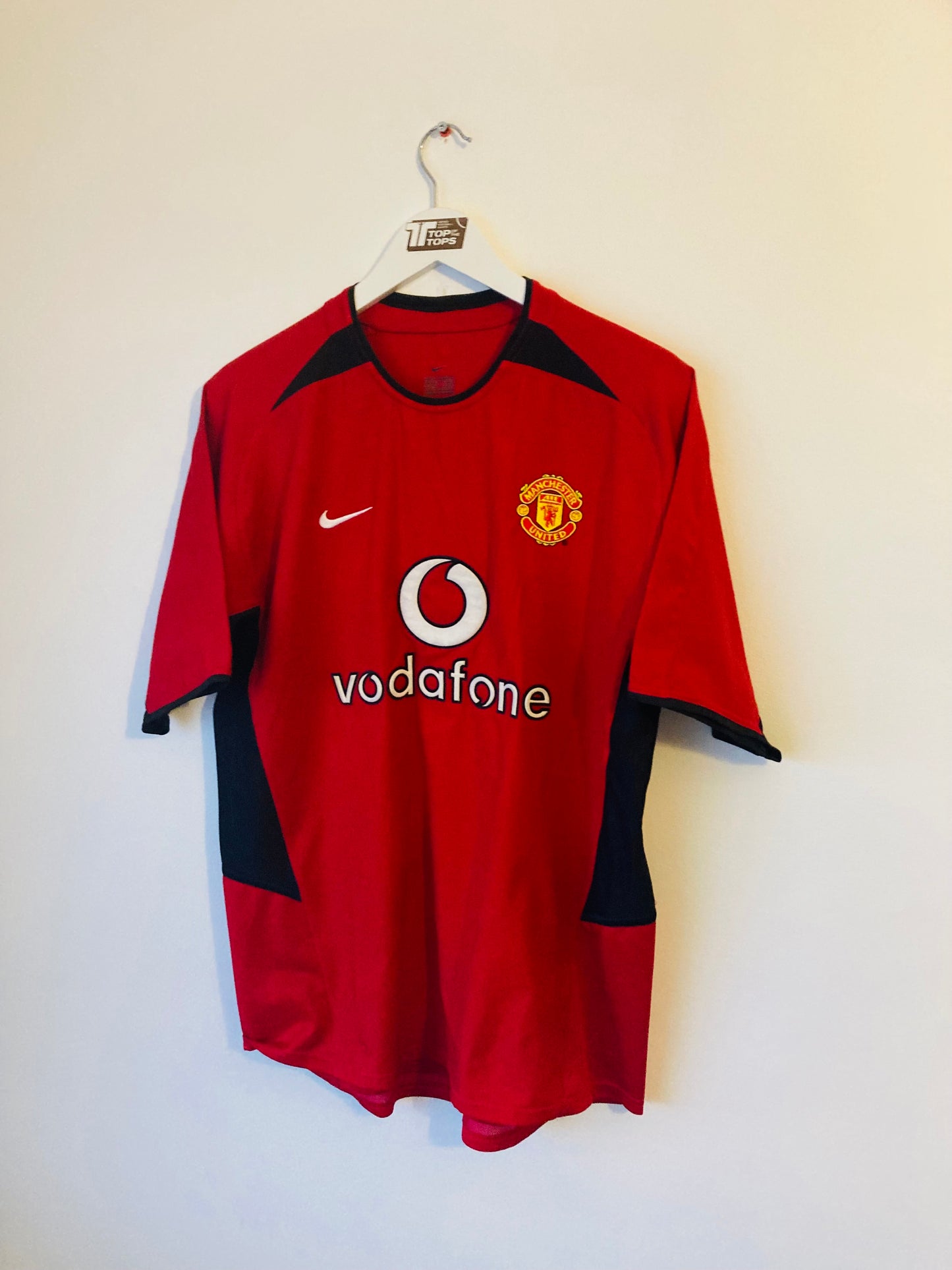 Manchester United home football shirt 2002/04 Medium Giggs