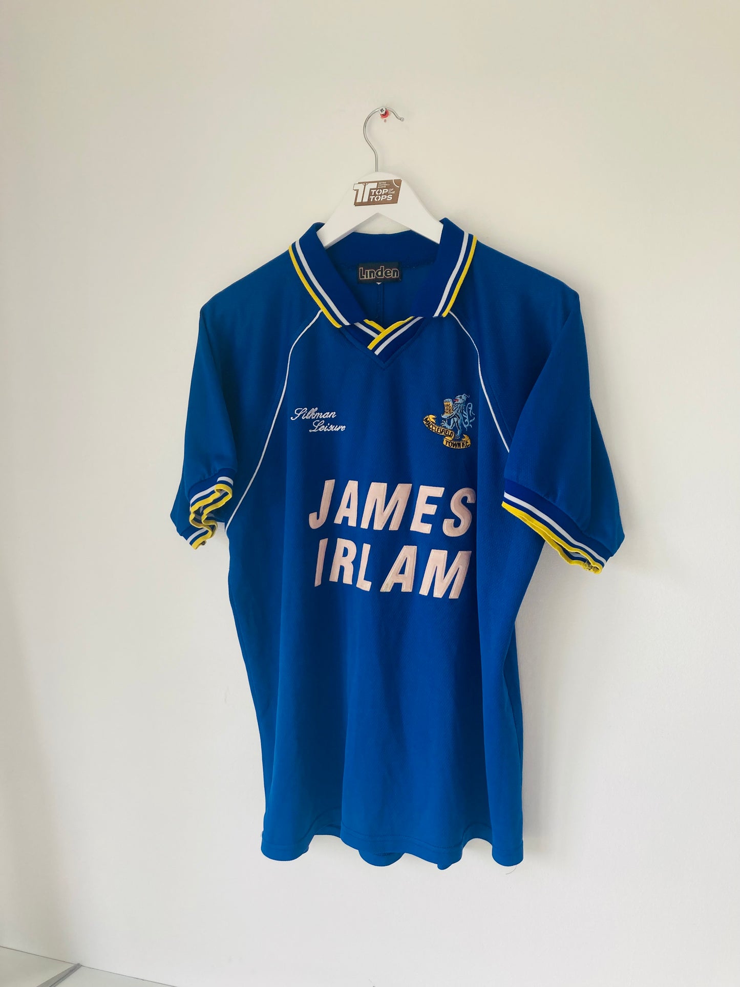 Macclesfield Town home football shirt 2001/03 Large