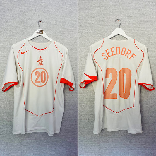 Holland away football shirt 2004/06 Seedorf Large
