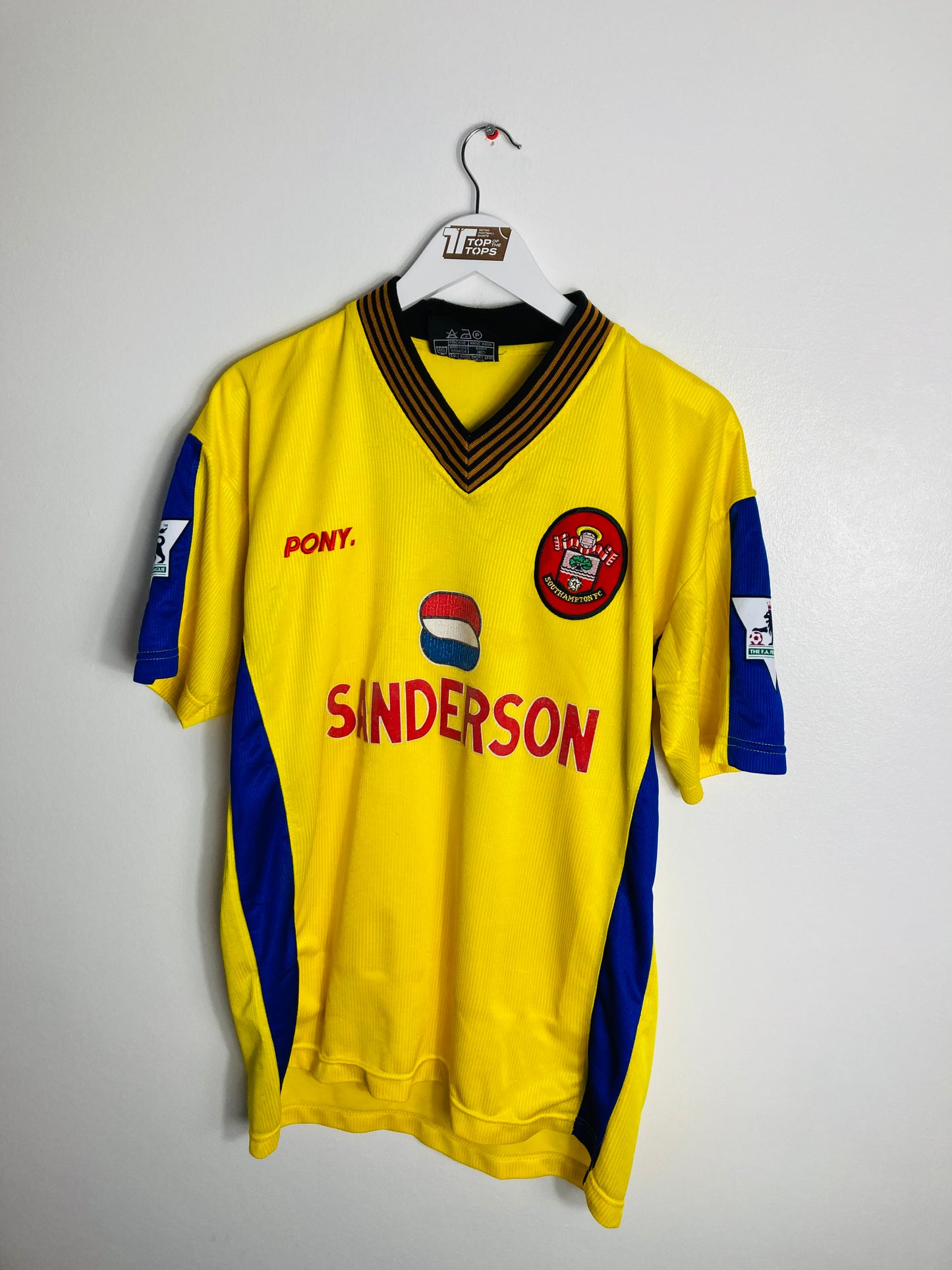 Southampton away football shirt 1998/99 Le Tissier XL