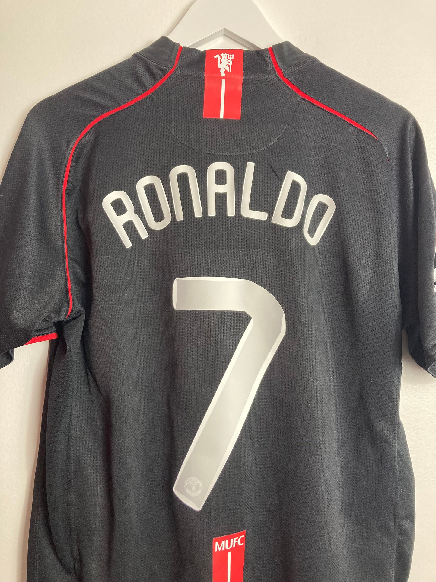 Manchester United away football shirt CR7 2007/08 XL