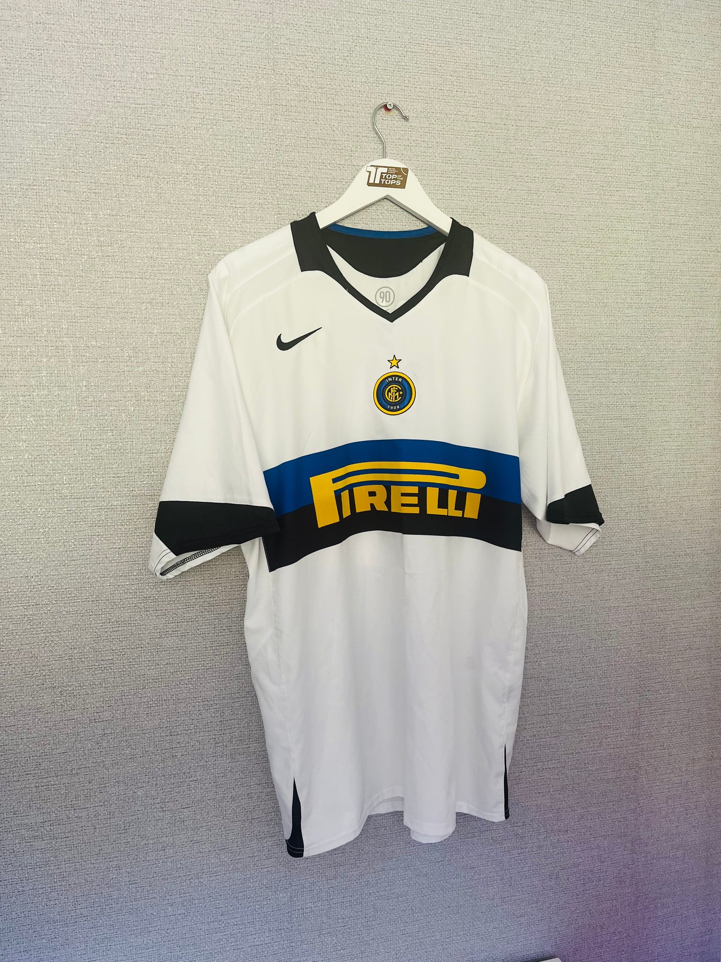 Inter Milan away football shirt 2005/06 Adriano XL