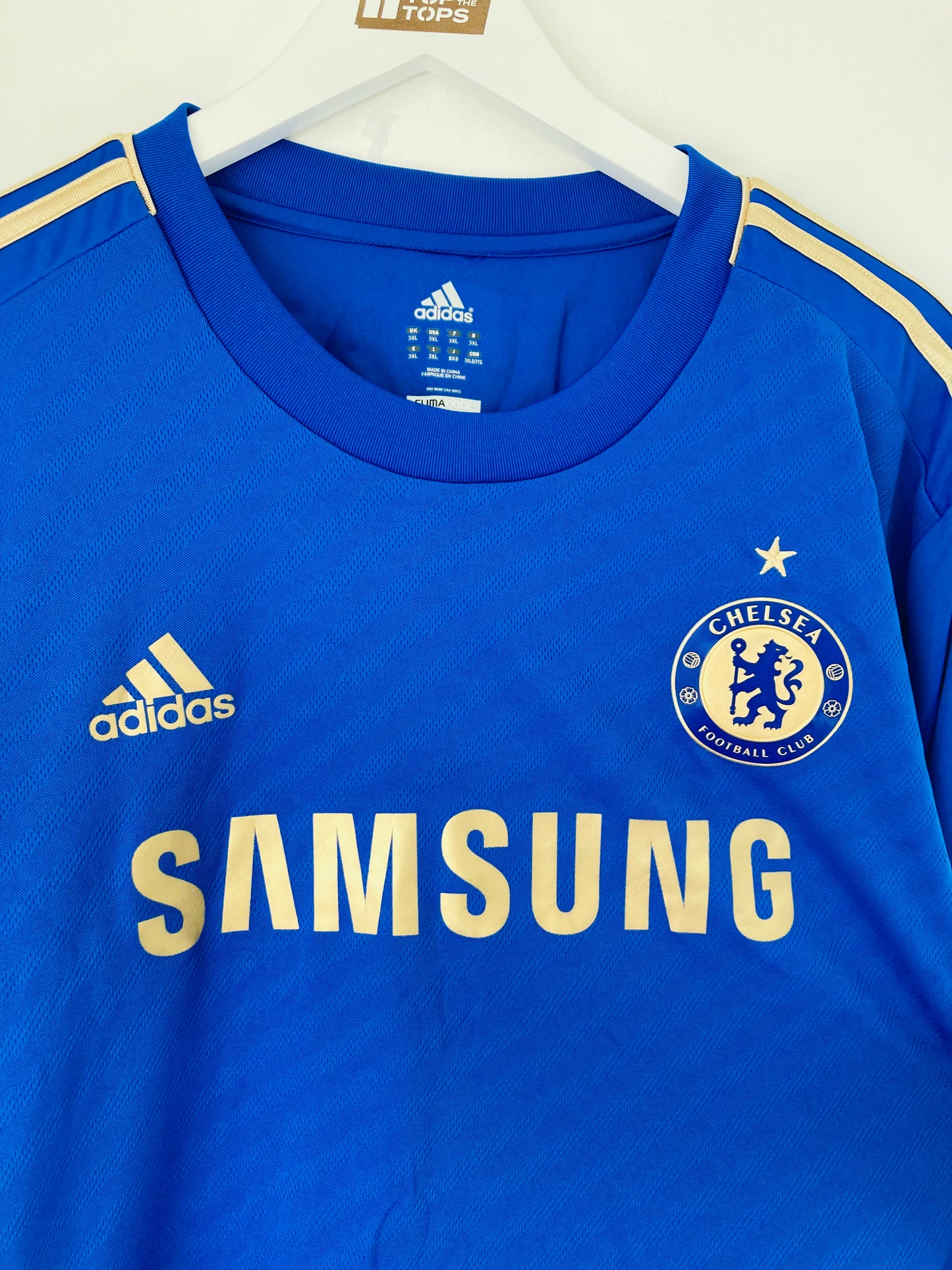 Chelsea home football shirt 2012/13 Luiz 3XL