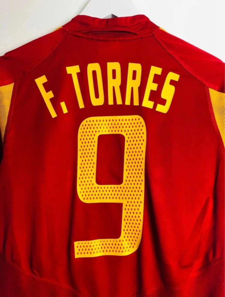 Spain home football shirt
Torres Euro 2004