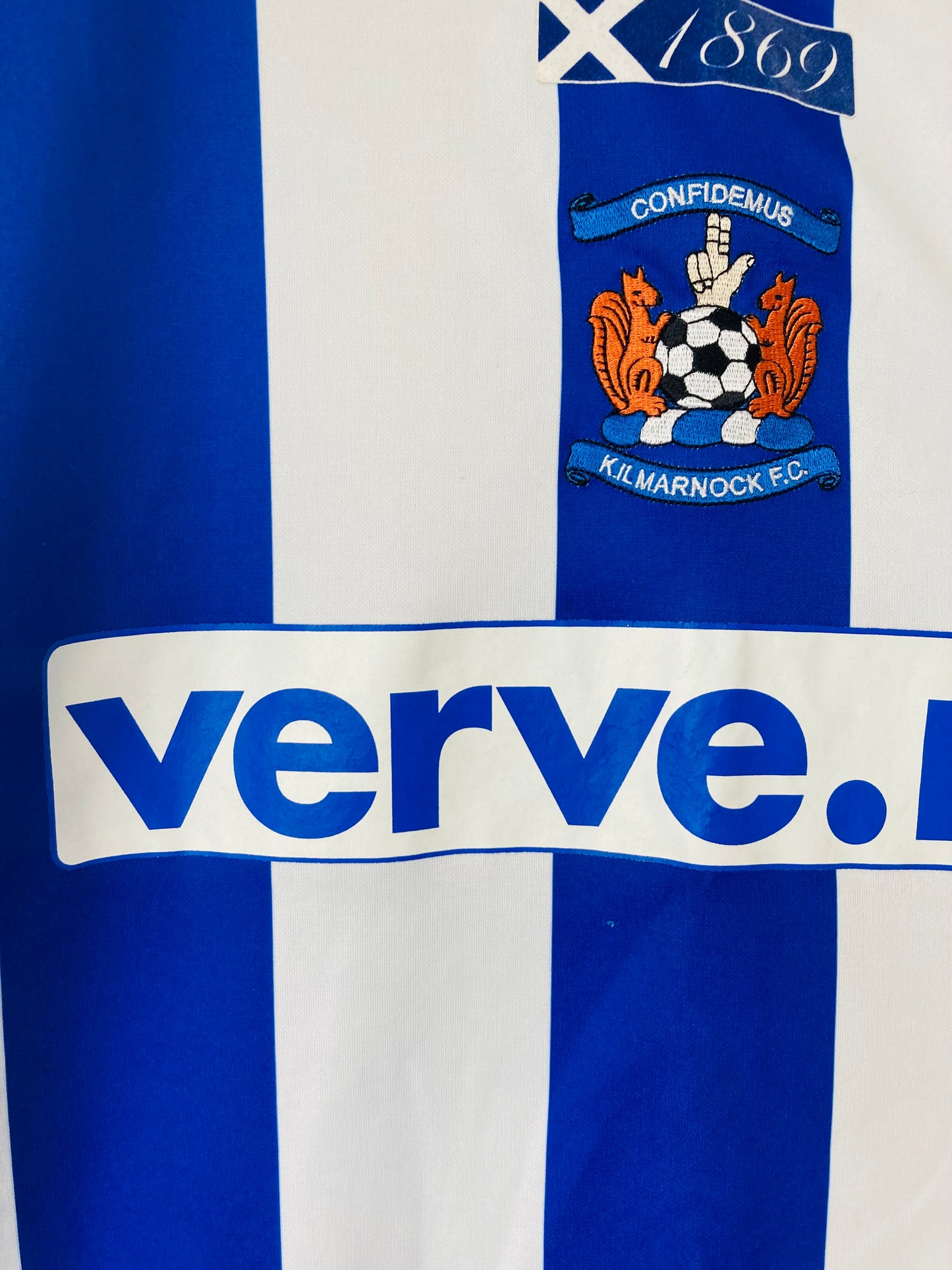 Kilmarnock home football shirt
2010/11 XL