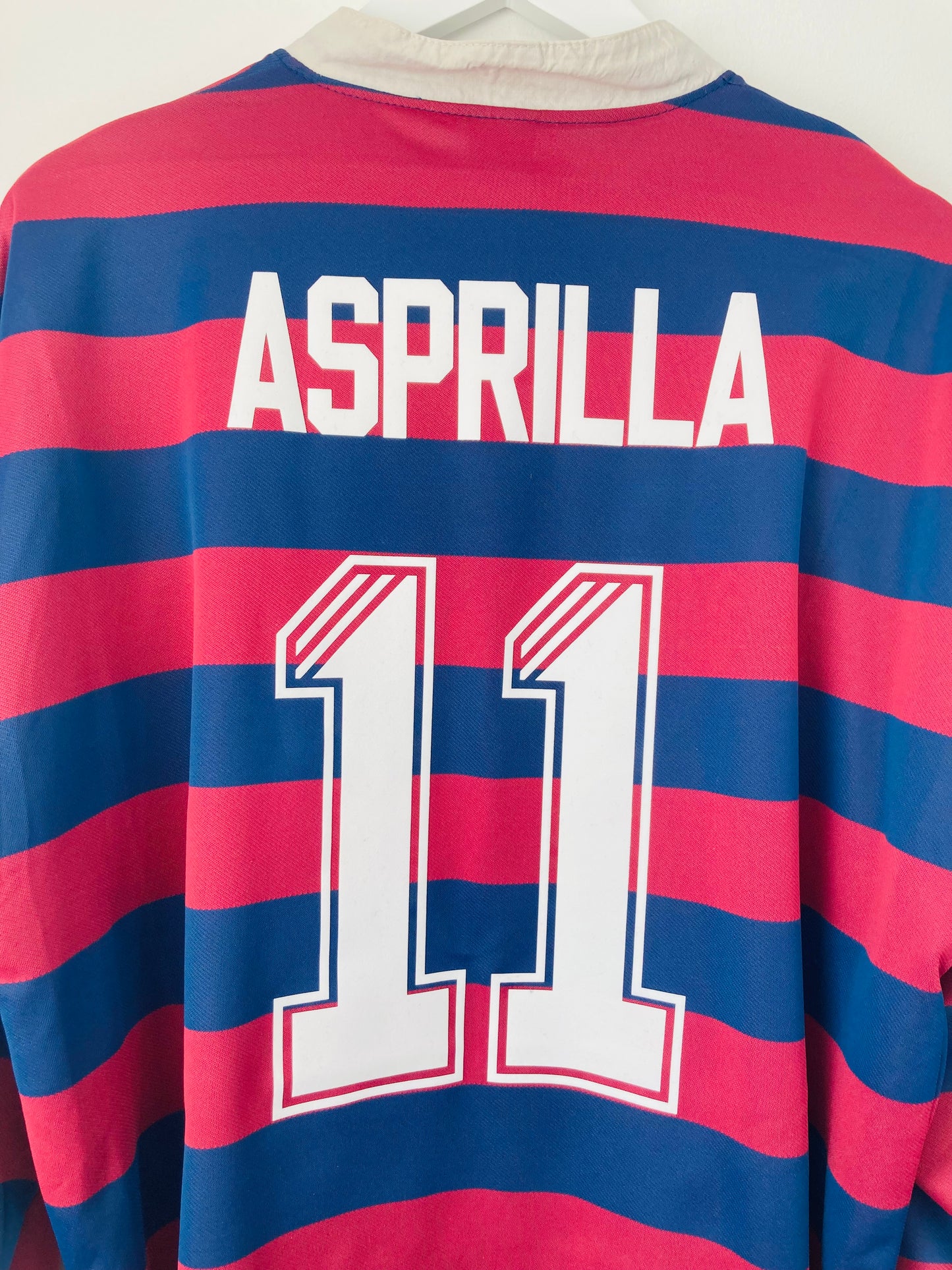 Newcastle United away football shirt 1995/96 Asprilla XL