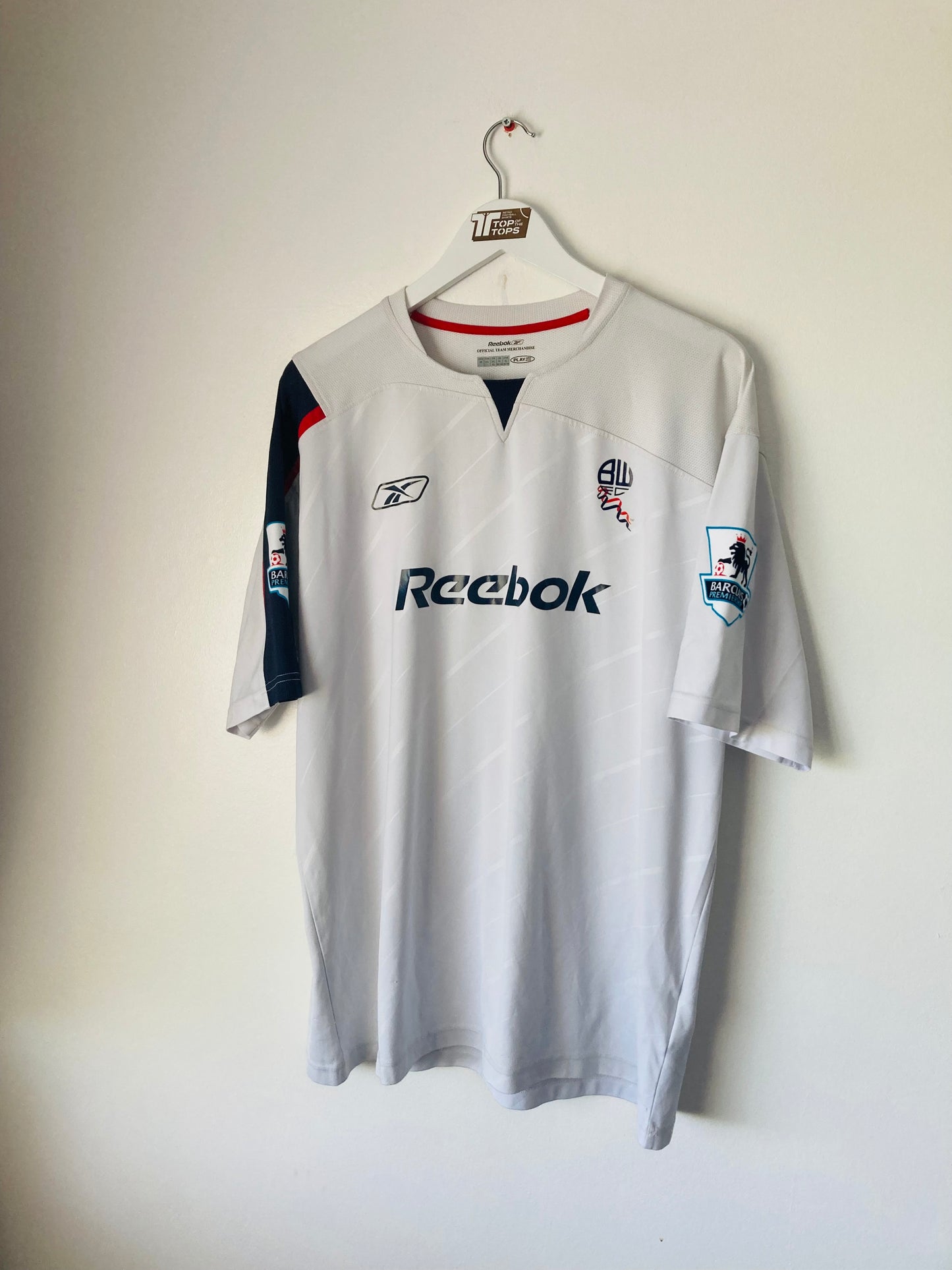 Bolton Wanderers home football shirt 2005/07 Nakata XL