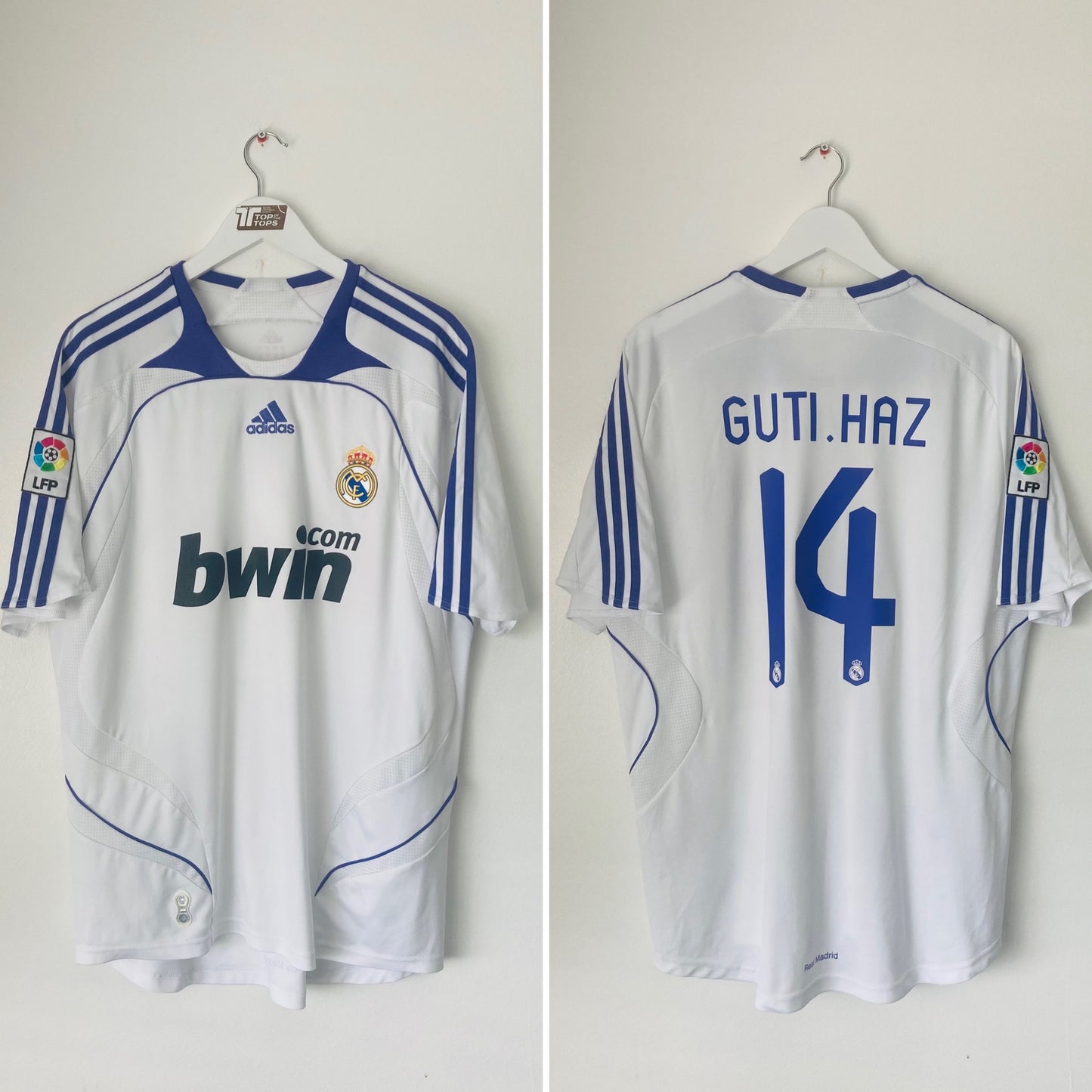 Real Madrid home football shirt 2007/08 Guti Large
