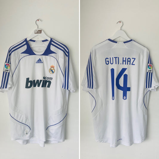 Real Madrid home football shirt 2007/08 Guti Large