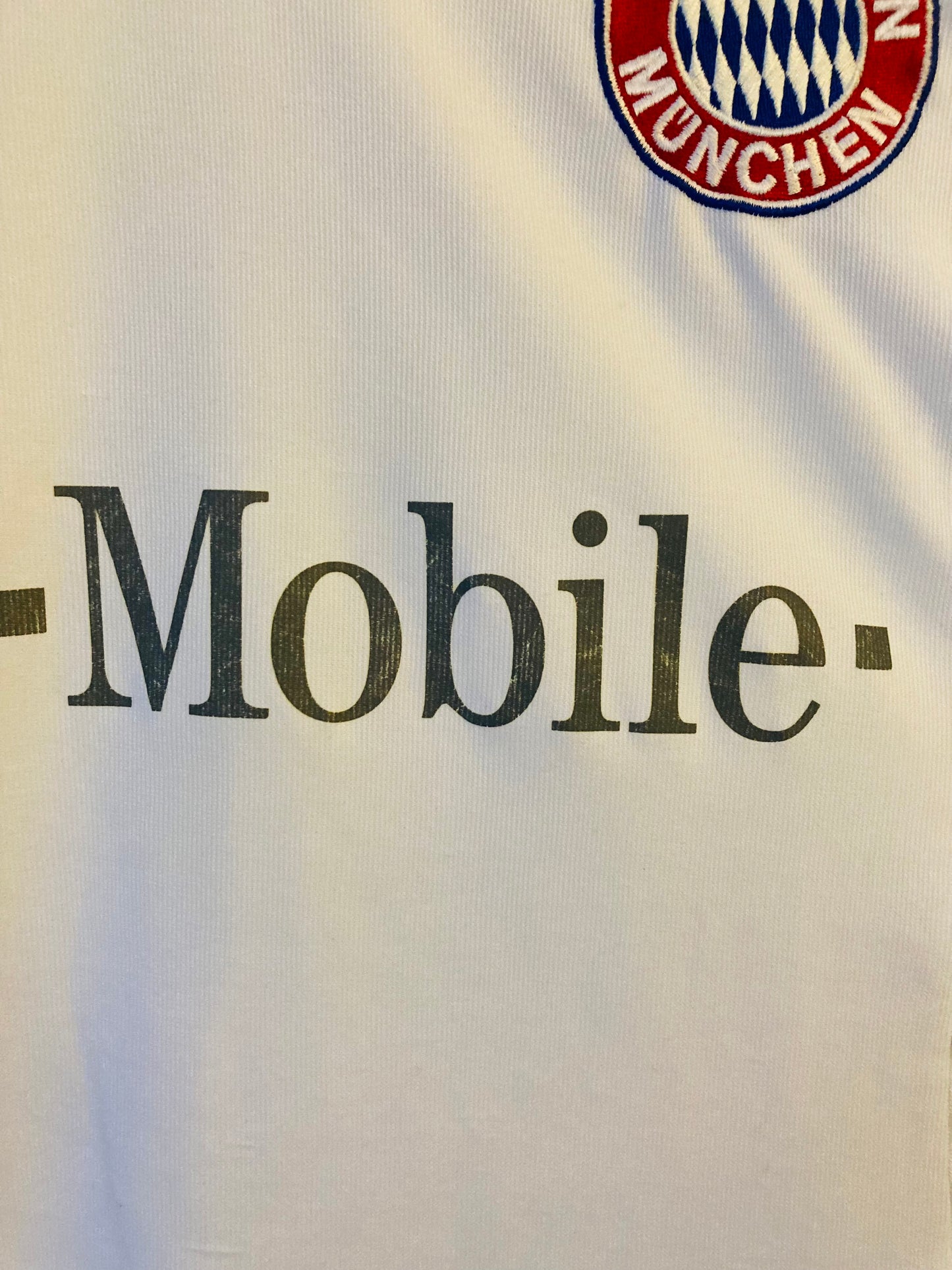Bayern Munich away football shirt 2002/03 Lizarazu XXL