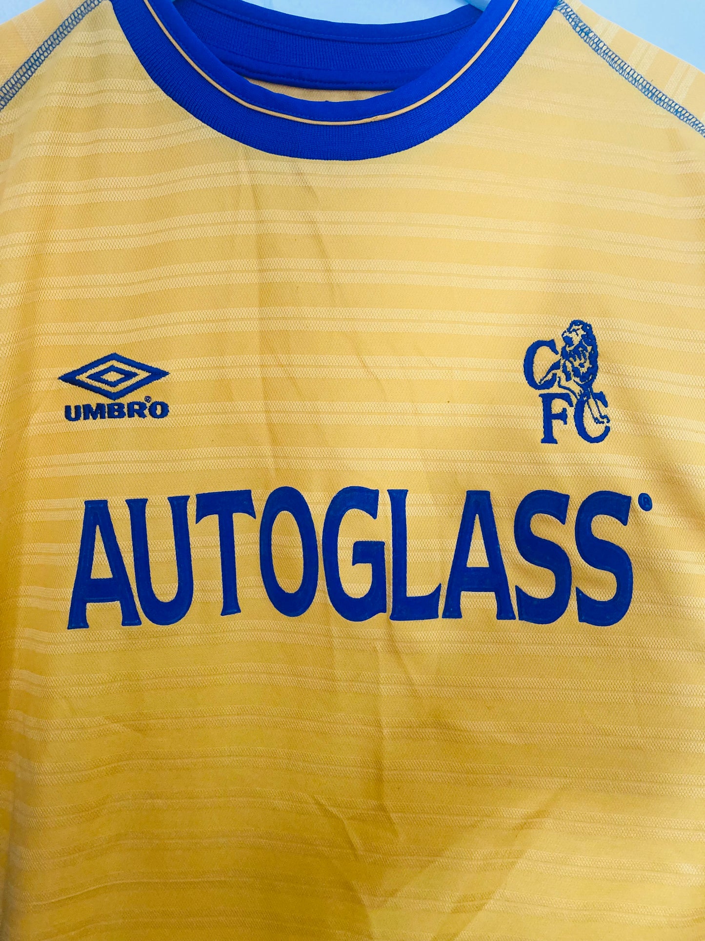Chelsea away football shirt 2000/02 Zola XL