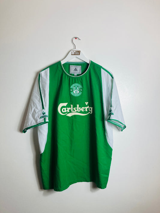 Hibernian home football shirt 2003/04 Large