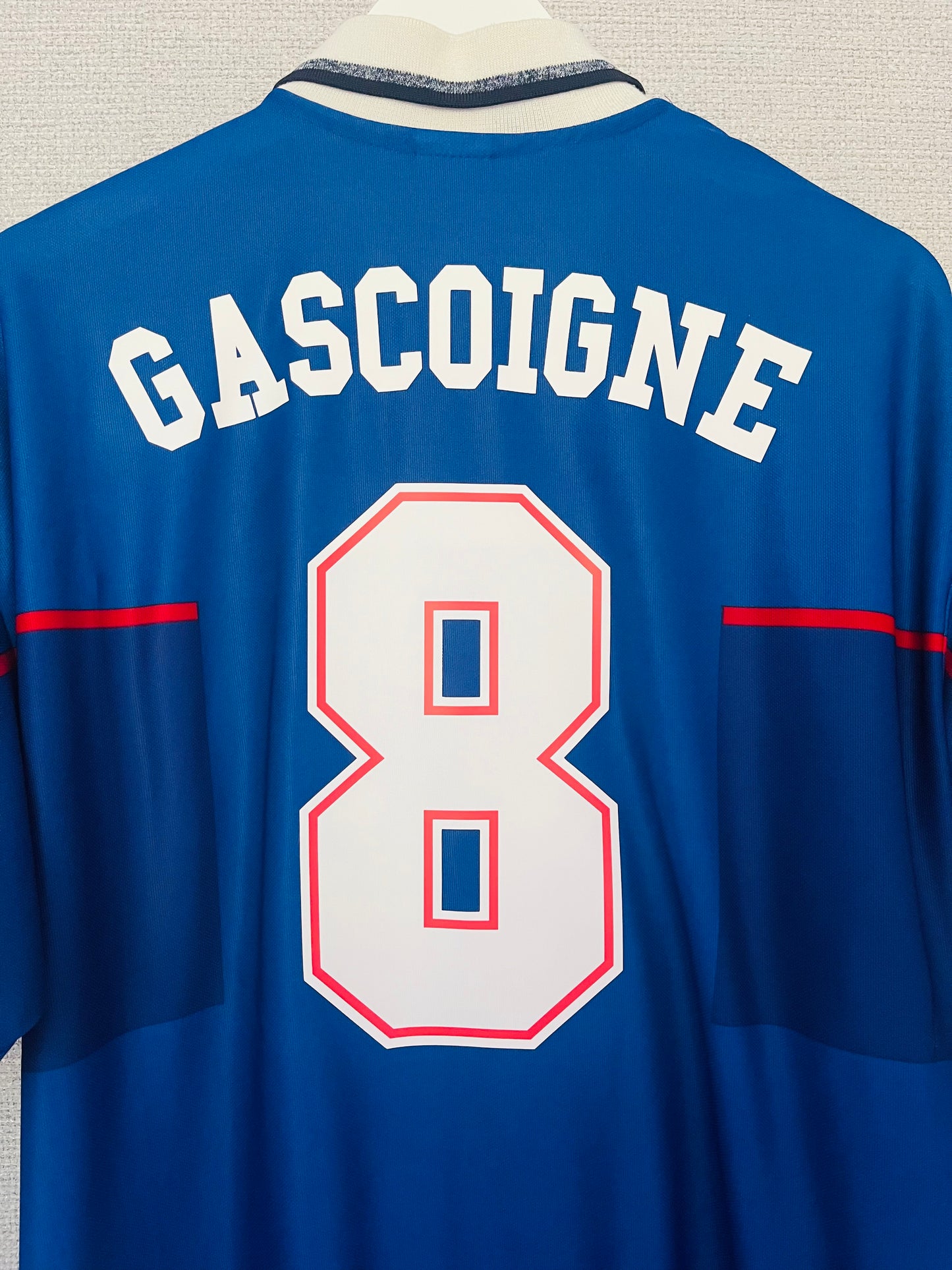 Rangers home football shirt 1997/99 Gascoigne XL