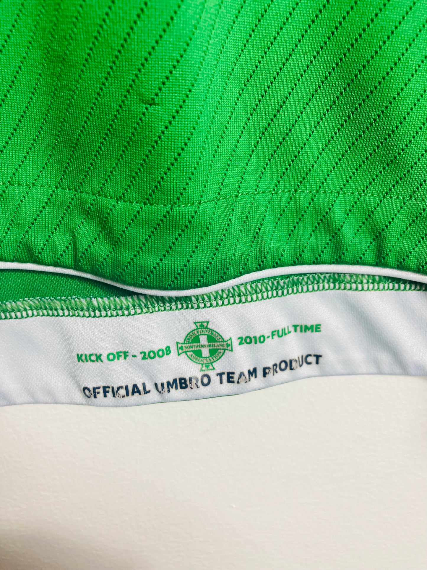 Northern Ireland home football shirt 2008/10 Large