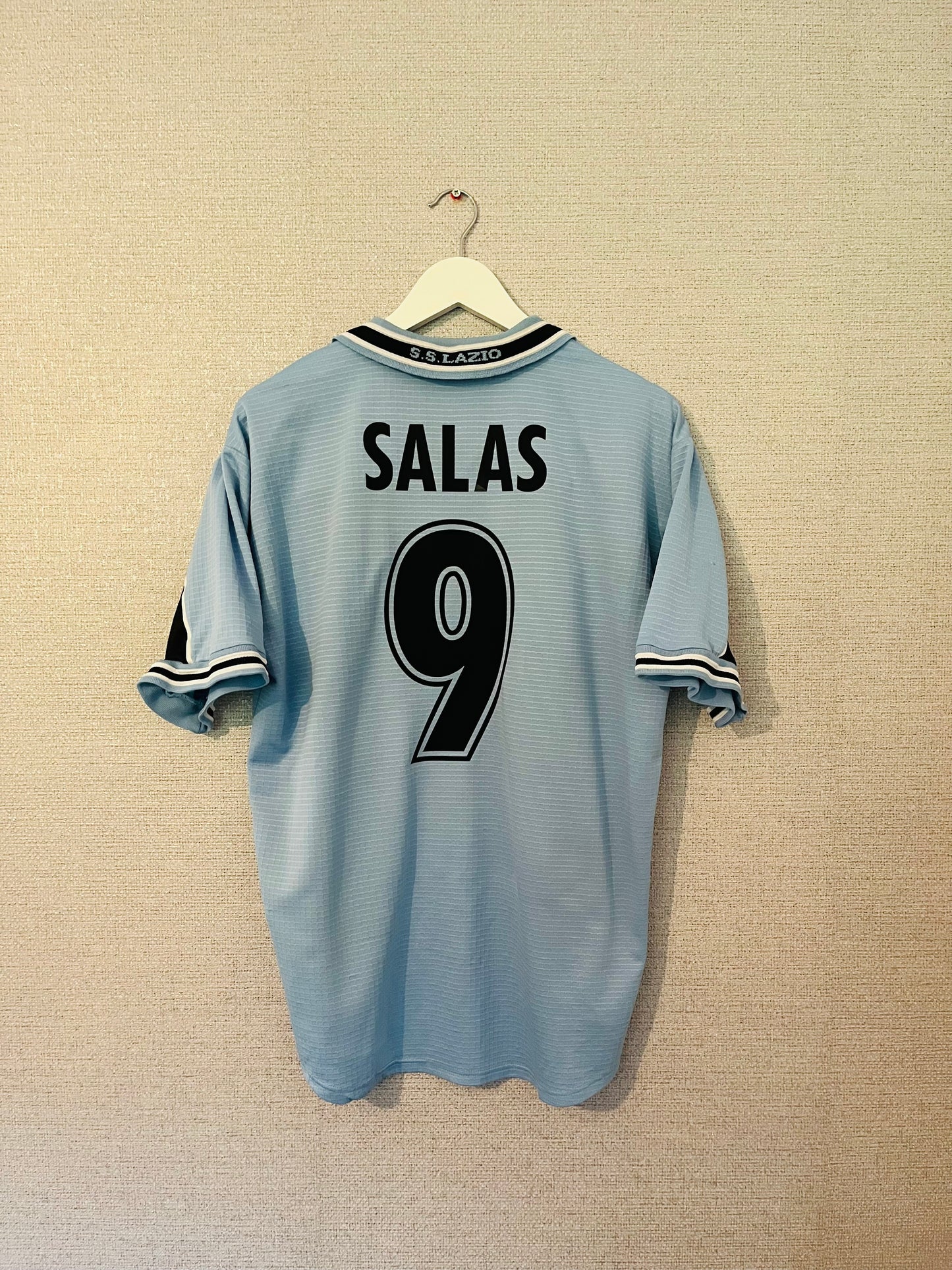 Lazio home football shirt 1998/2000 Salas Large