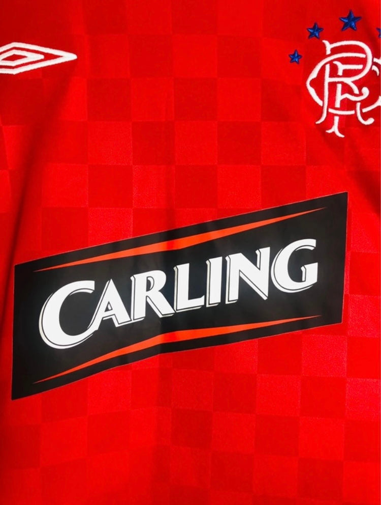 Glasgow Rangers away football shirt Large Novo 2009/10