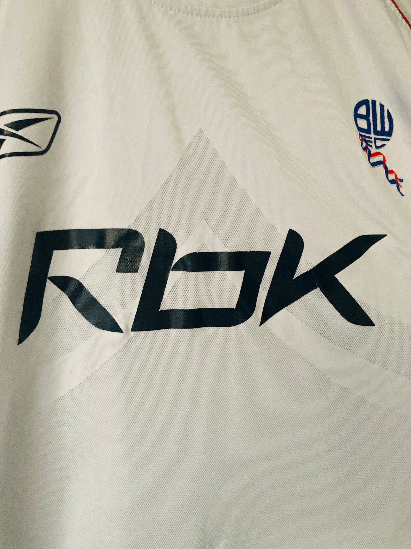 Bolton Wanderers home football shirt 2007/08 Stelios Large
