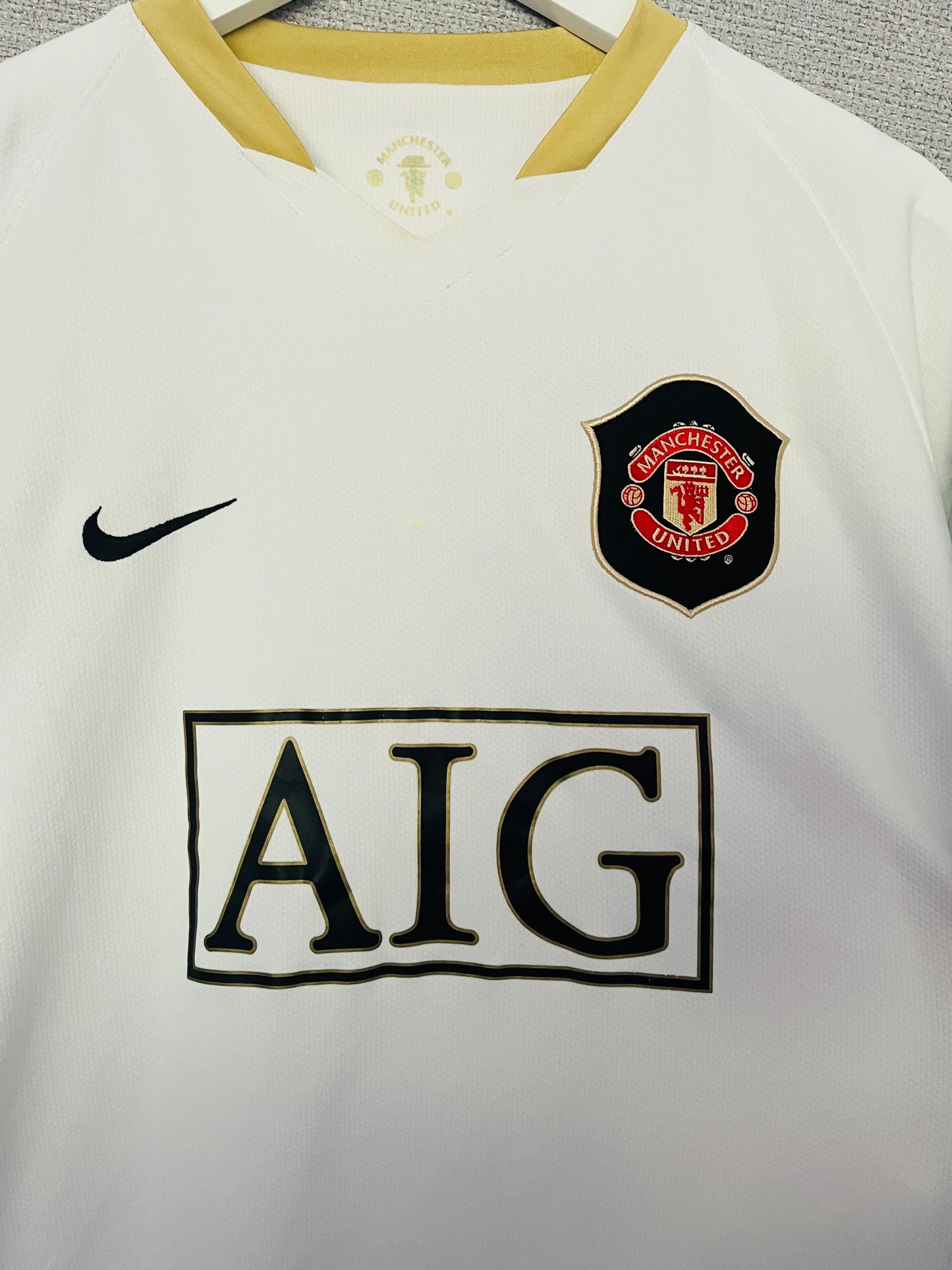 Manchester United away football shirt 2006/07 CR7 Large
