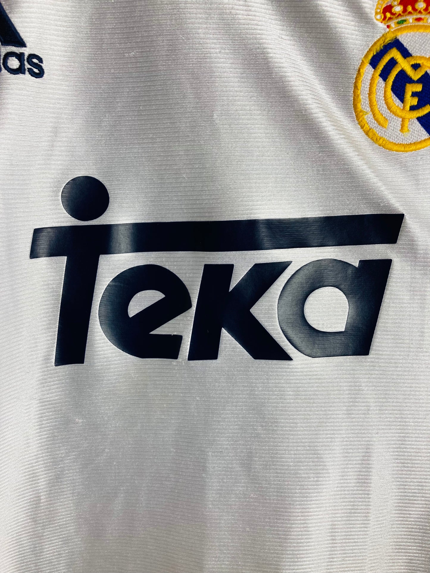 Real Madrid home football shirt 1998/2000 Redondo Medium