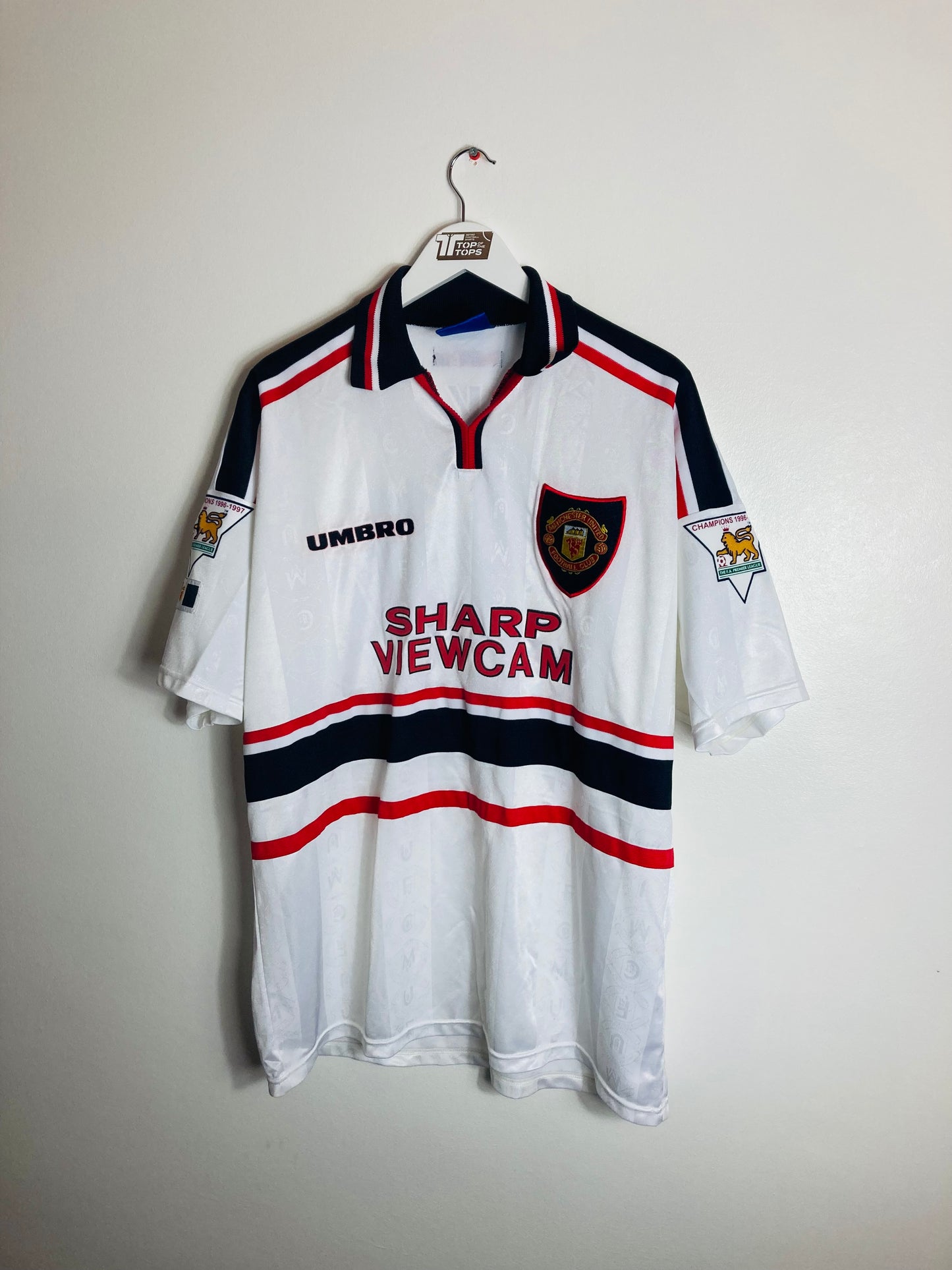 Manchester United away football shirt
1997/99 Solskjaer XXL
